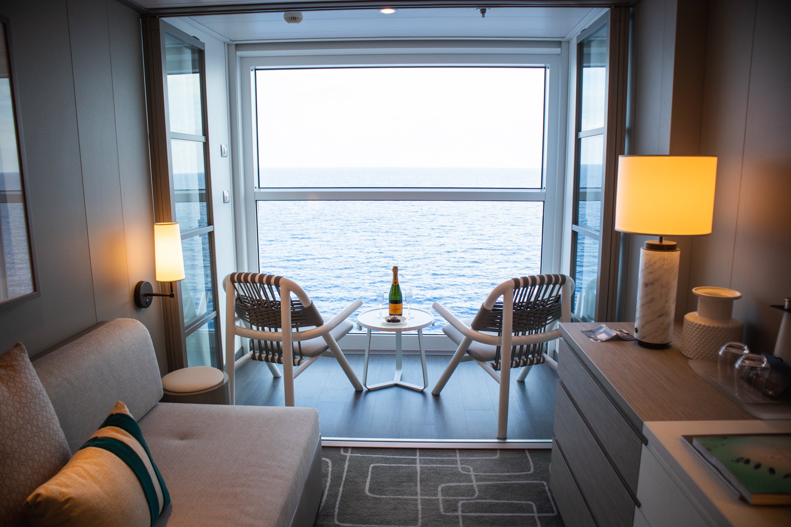 Infinite Veranda cabins on Celebrity Cruises ship