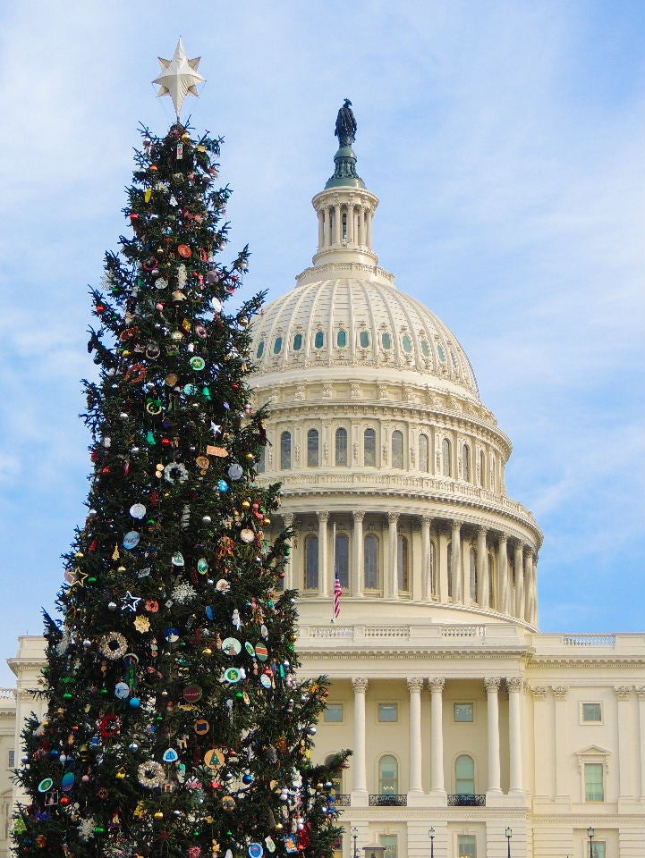 white house holiday decorations tour