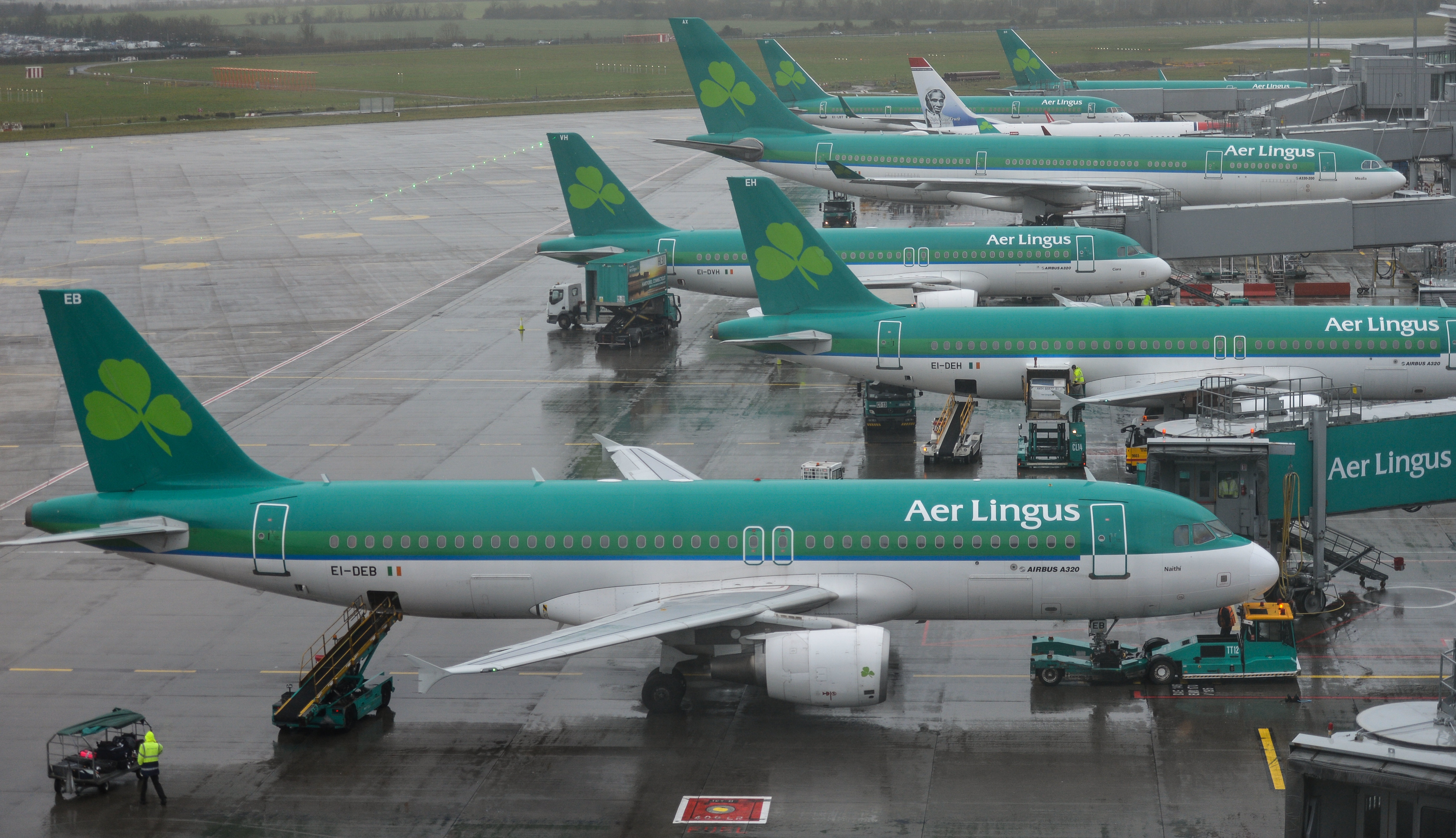 Dublin Airport Sees Only 2 Flights on Christmas Day