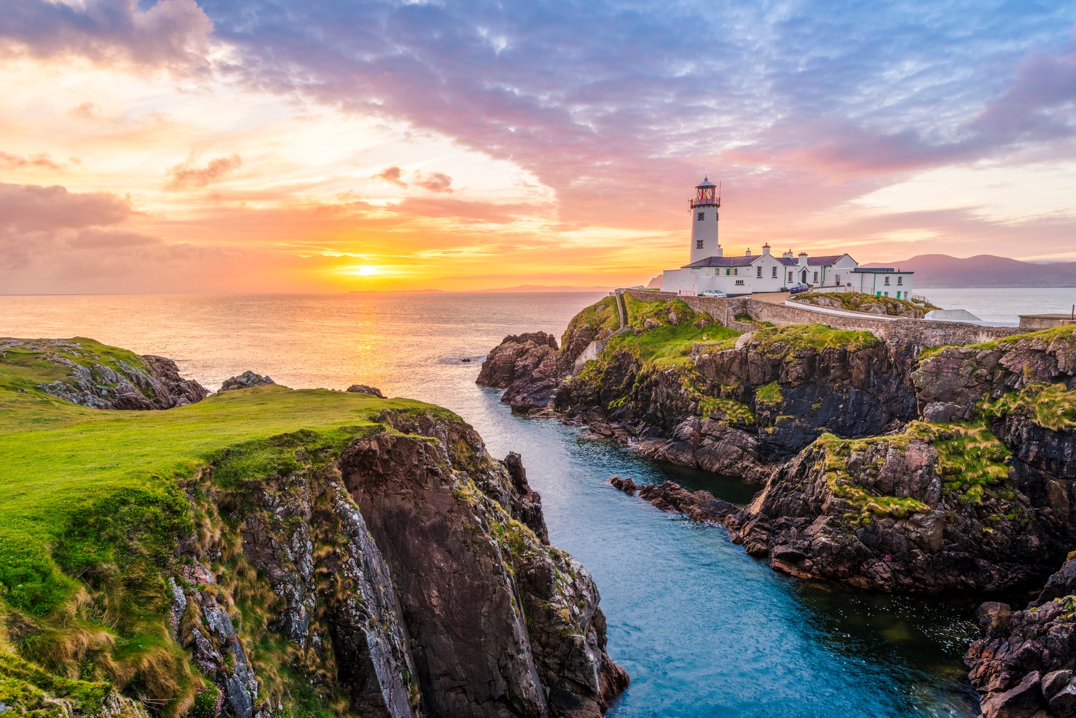 Fanad Head Lighthouse. Co. Donegal, Ireland.