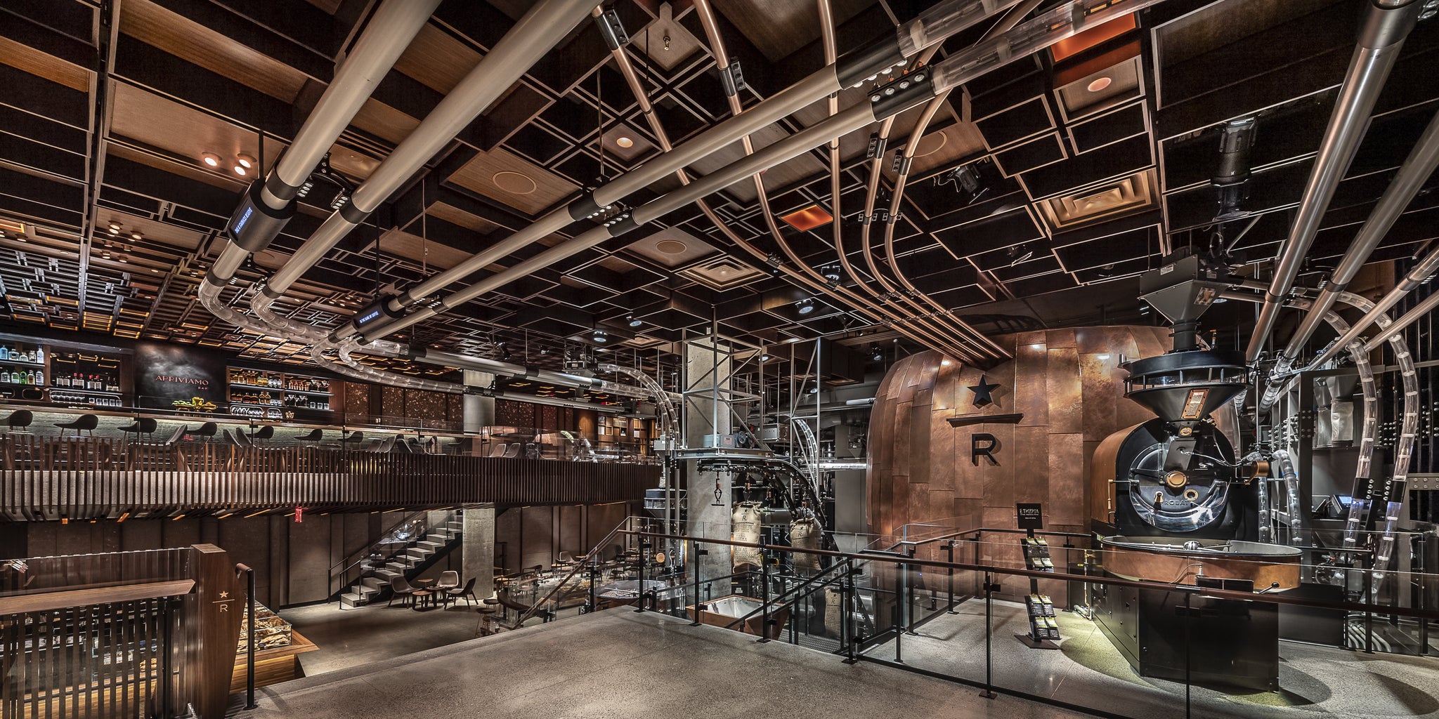 This New Starbucks Is a 23,000-Square-Foot Coffee Shrine With a Full ...