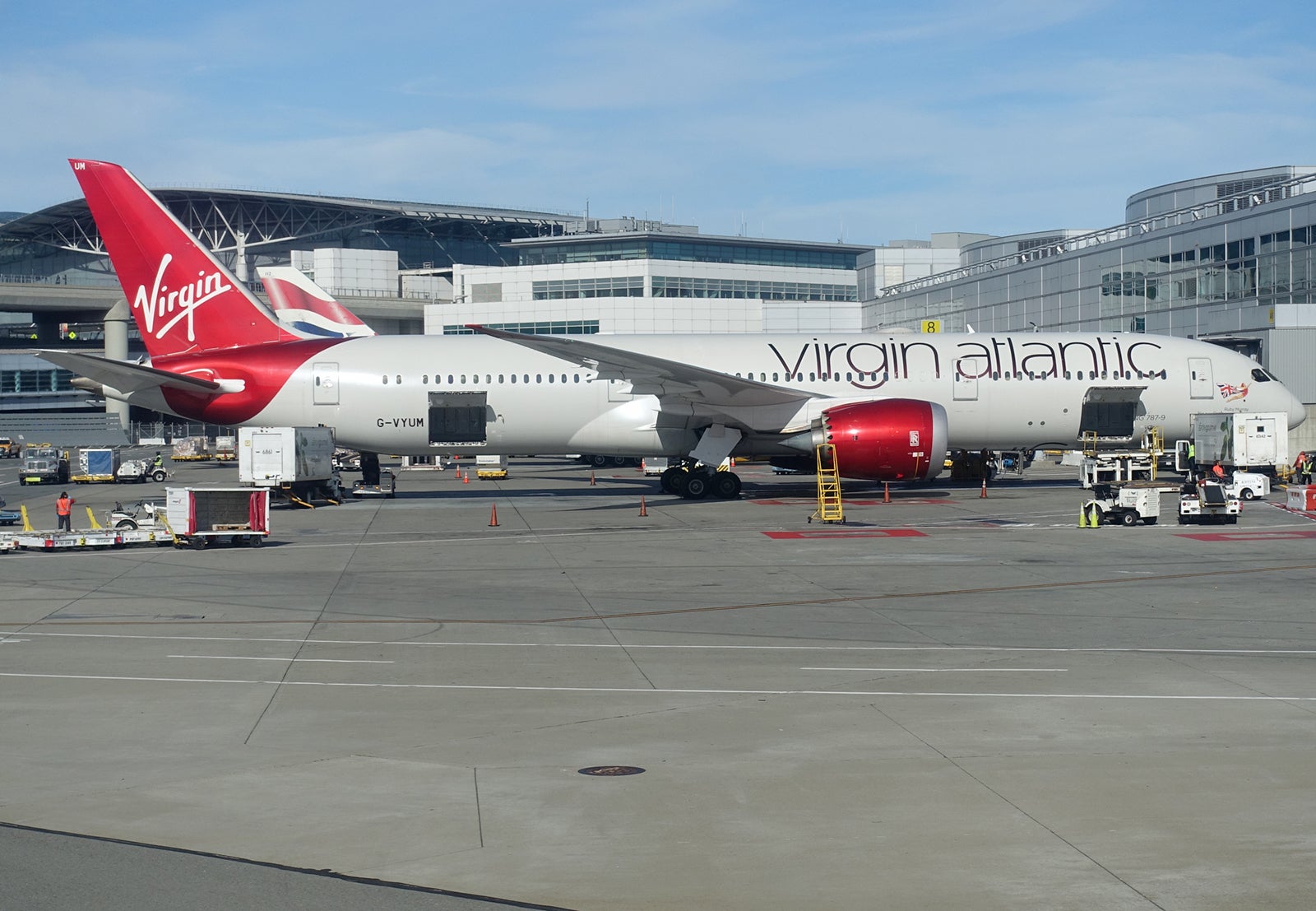 Virgin Atlantic Boeing 787-9 SFO