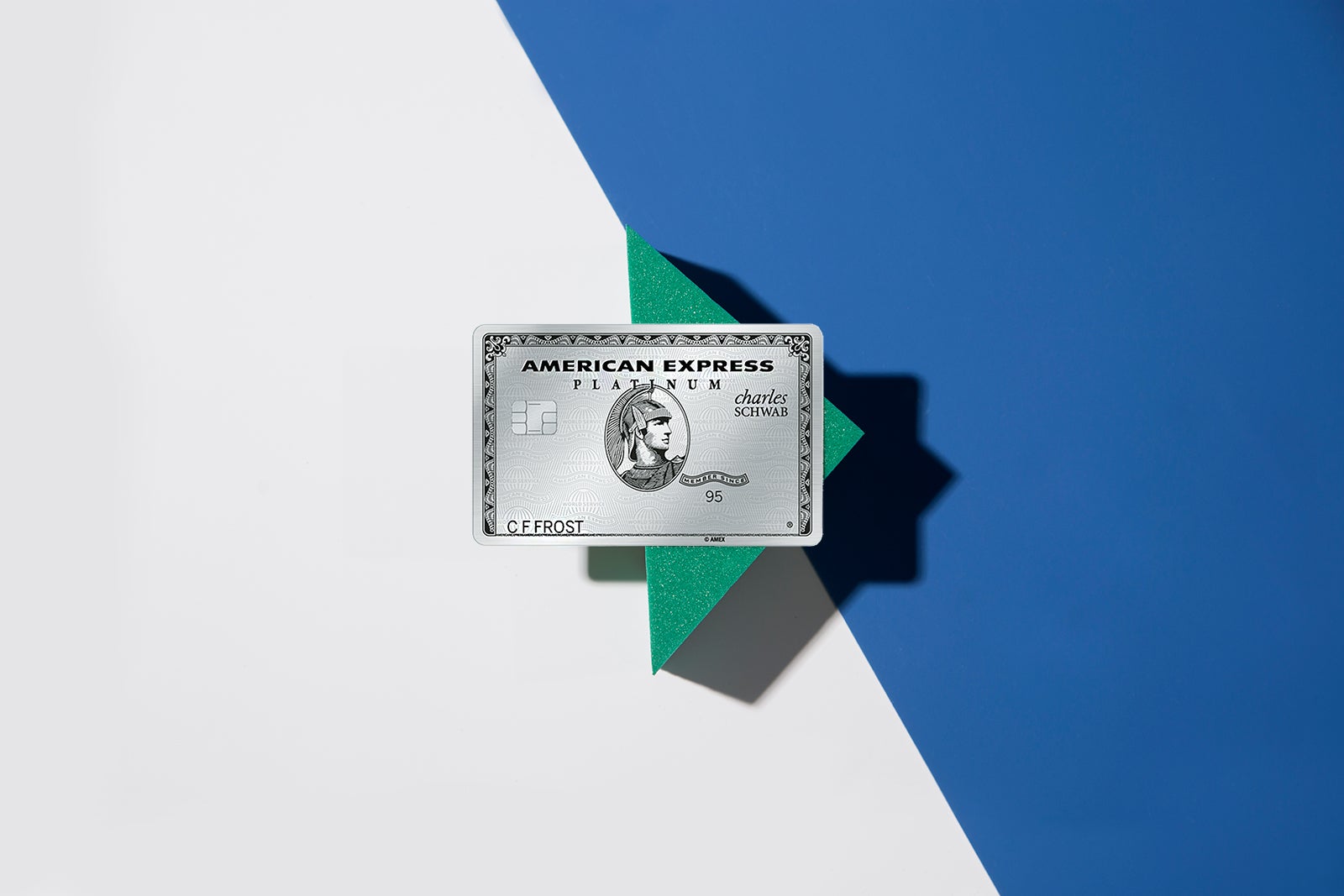 American Express Amex Platinum for Charles Schwab Credit Card Still Life