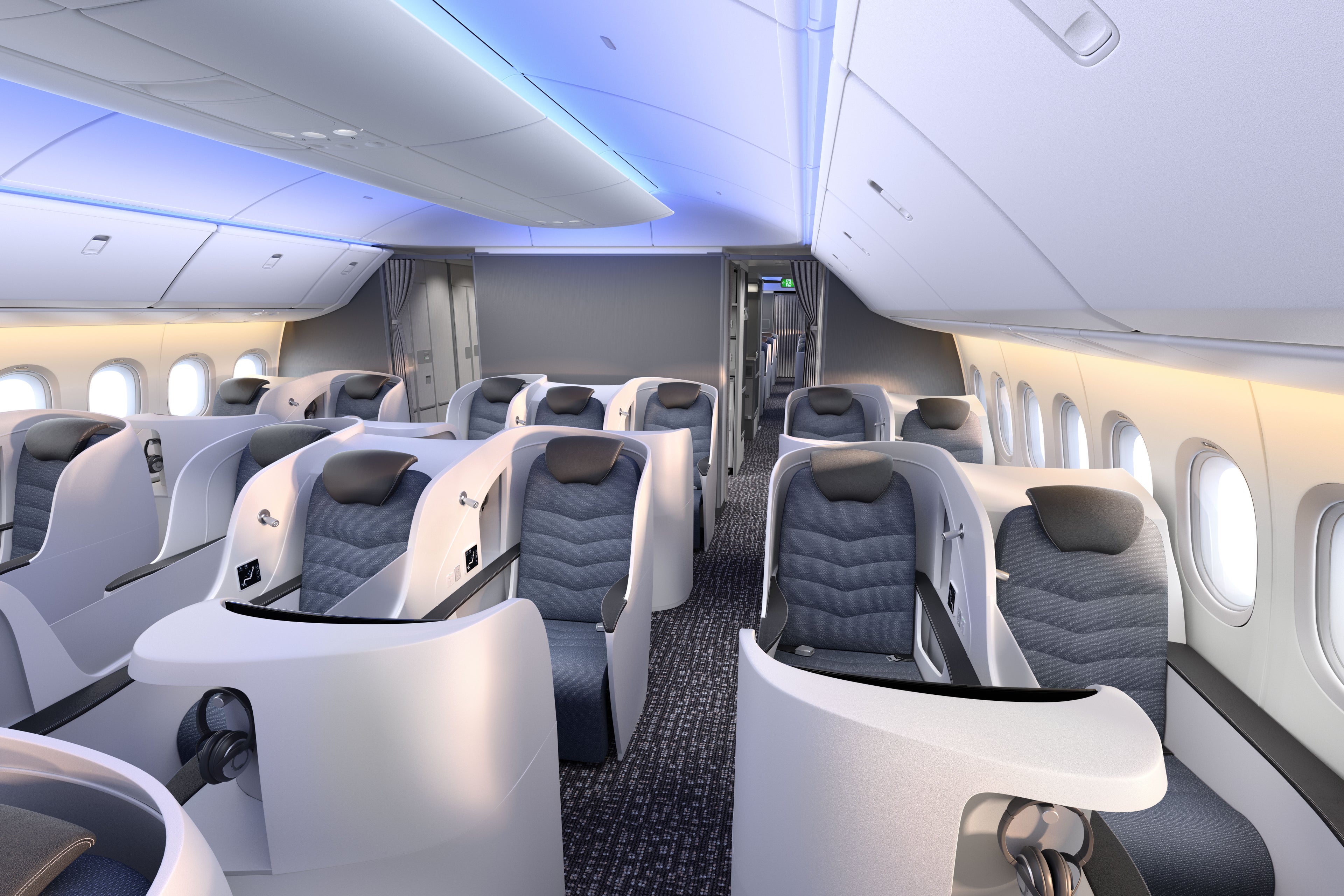 First Look Inside Boeing S New 777x The Points Guy