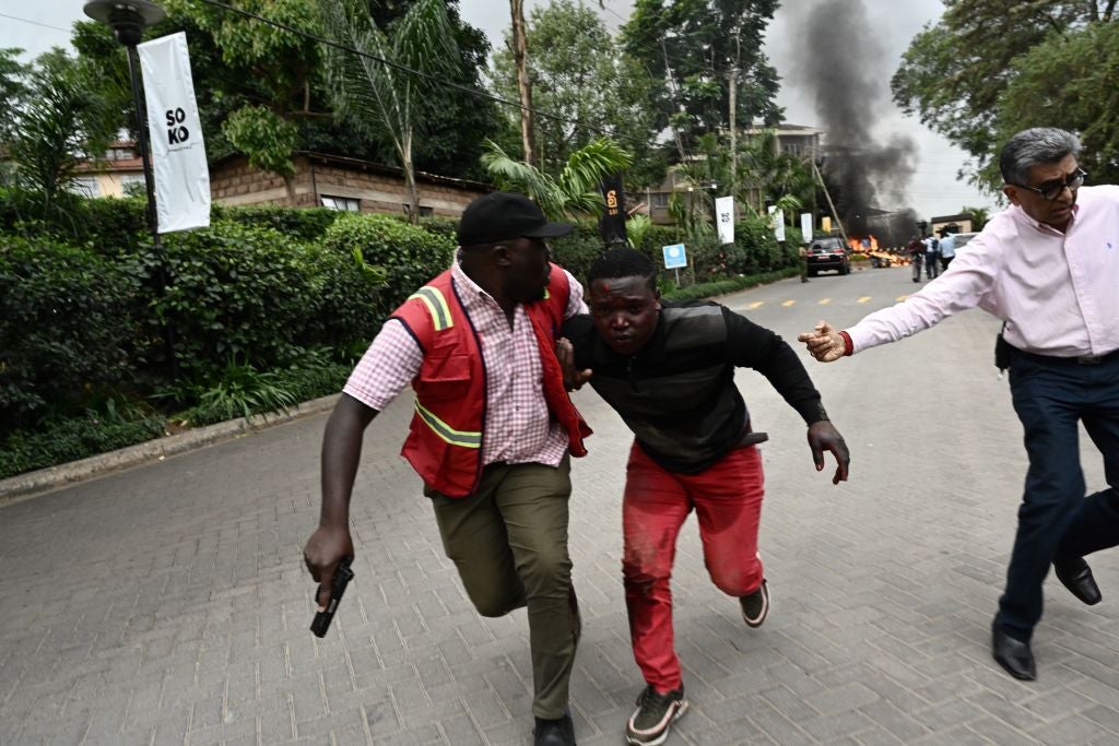 Officials Confirm 14 Dead In Nairobi Hotel Attack   GettyImages 1083128366 