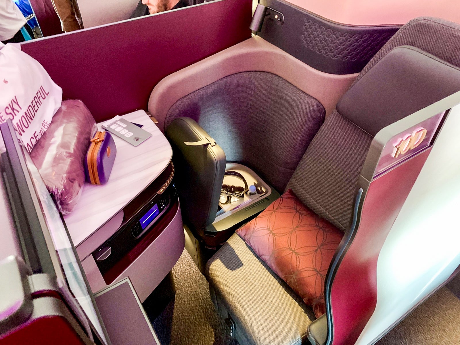 My Thoughts on Flying Qatar Qsuite as a Group of 4 The Points Guy