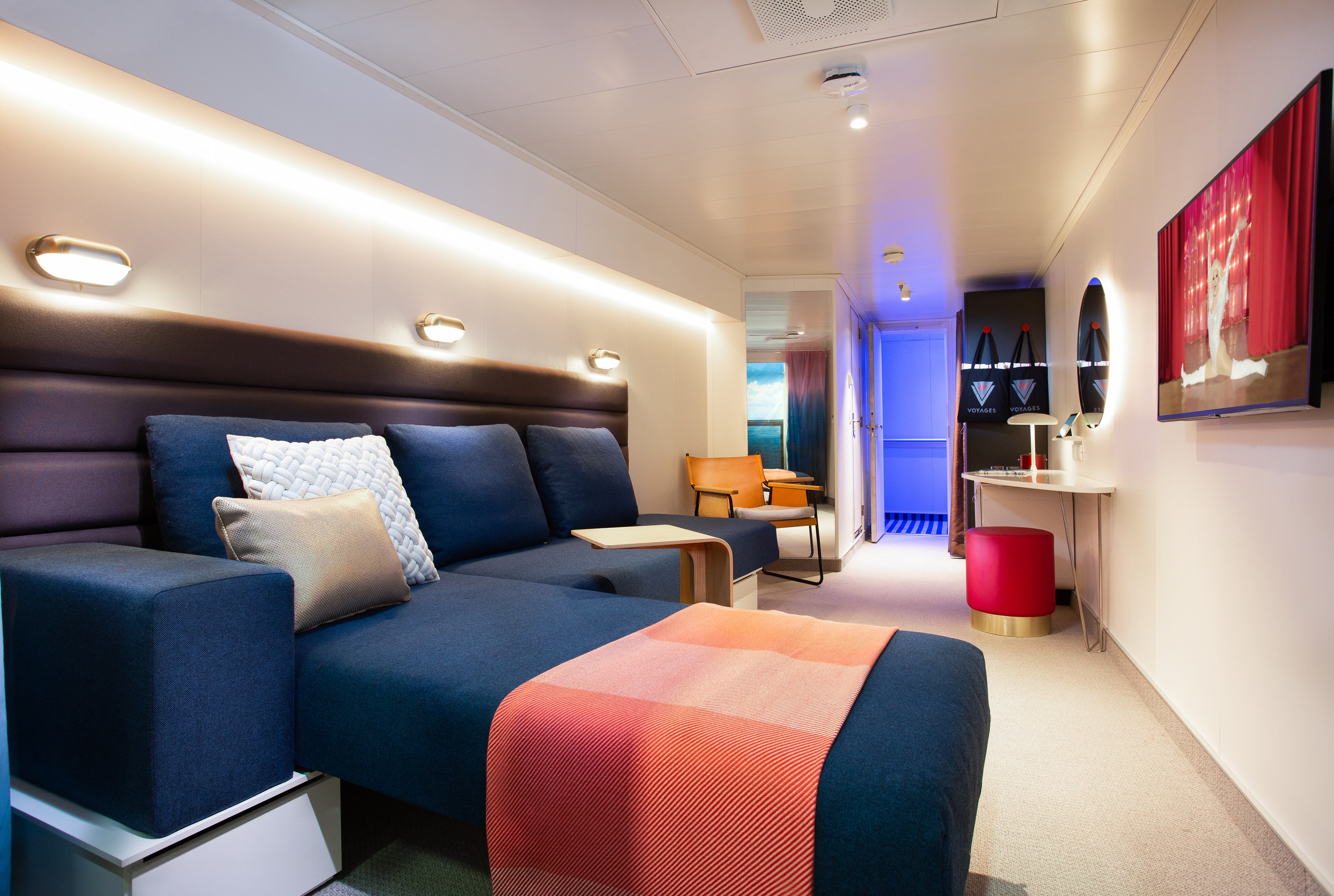 First Look at Virgin Voyages Cruise Ship Cabins - The Points Guy