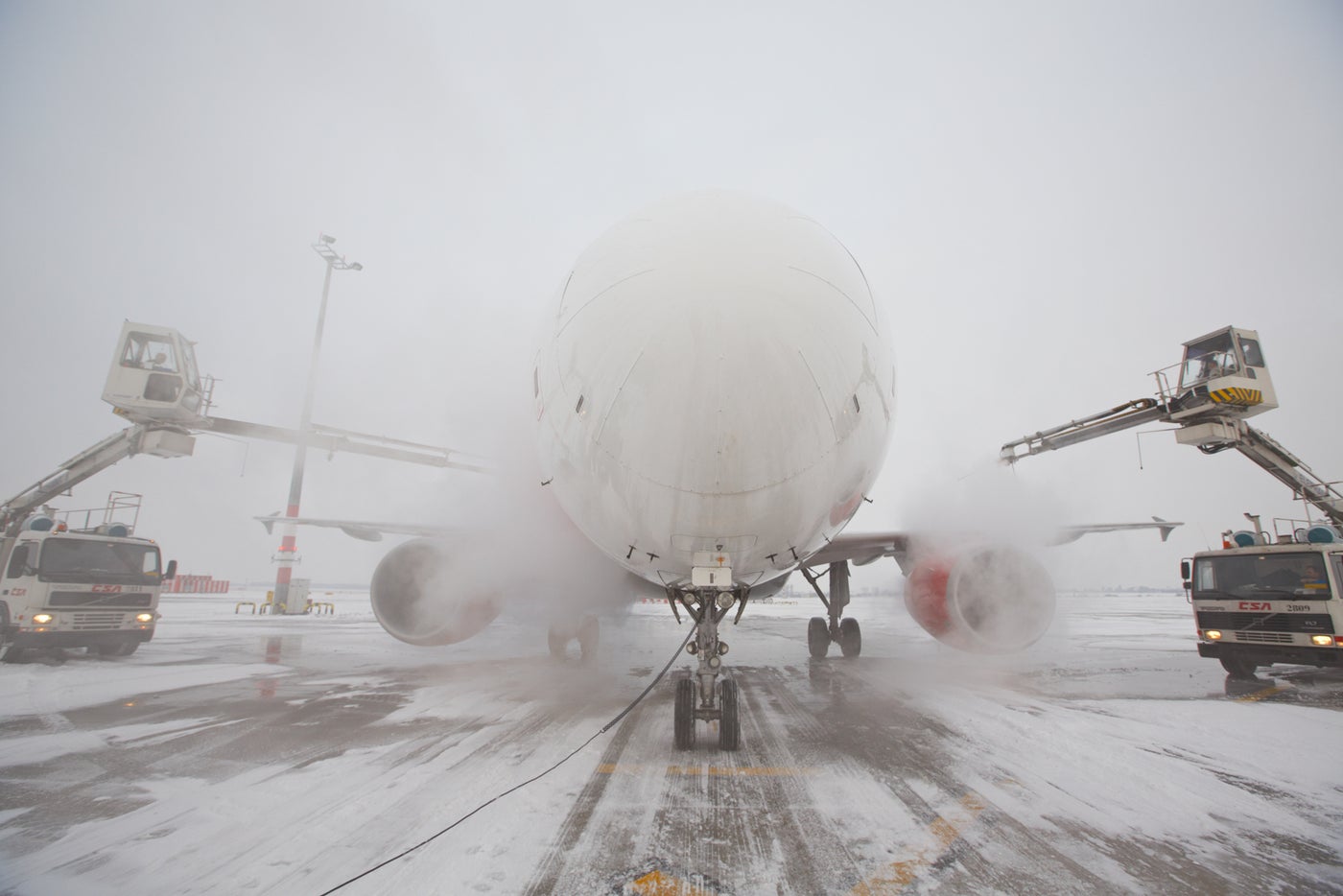 How the Severe Cold Affects Airport Ground Operations