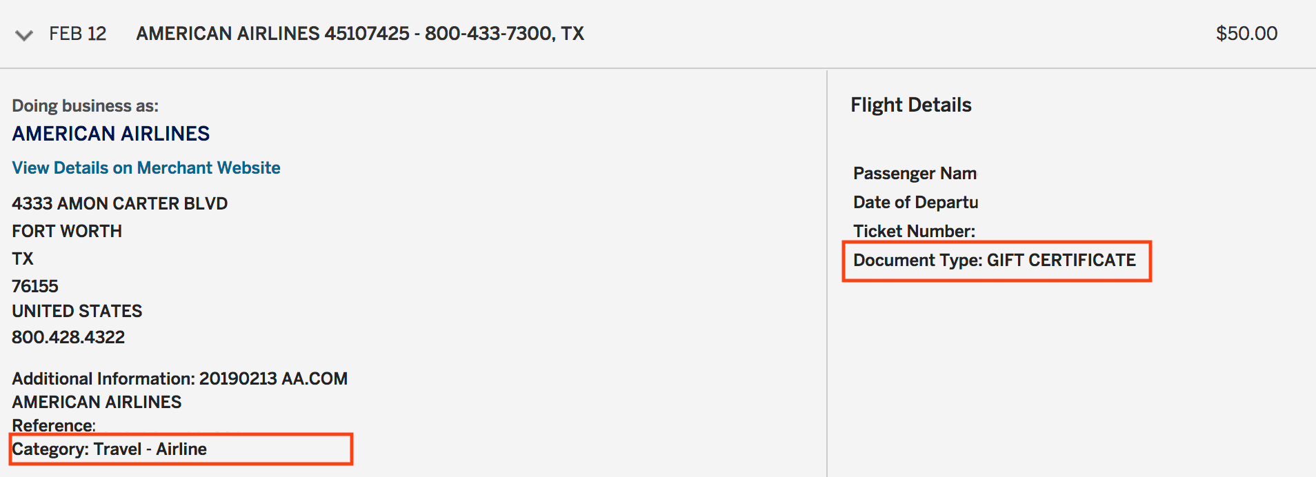 American Airlines Gift Cards No Longer Triggering Amex Airline Fee