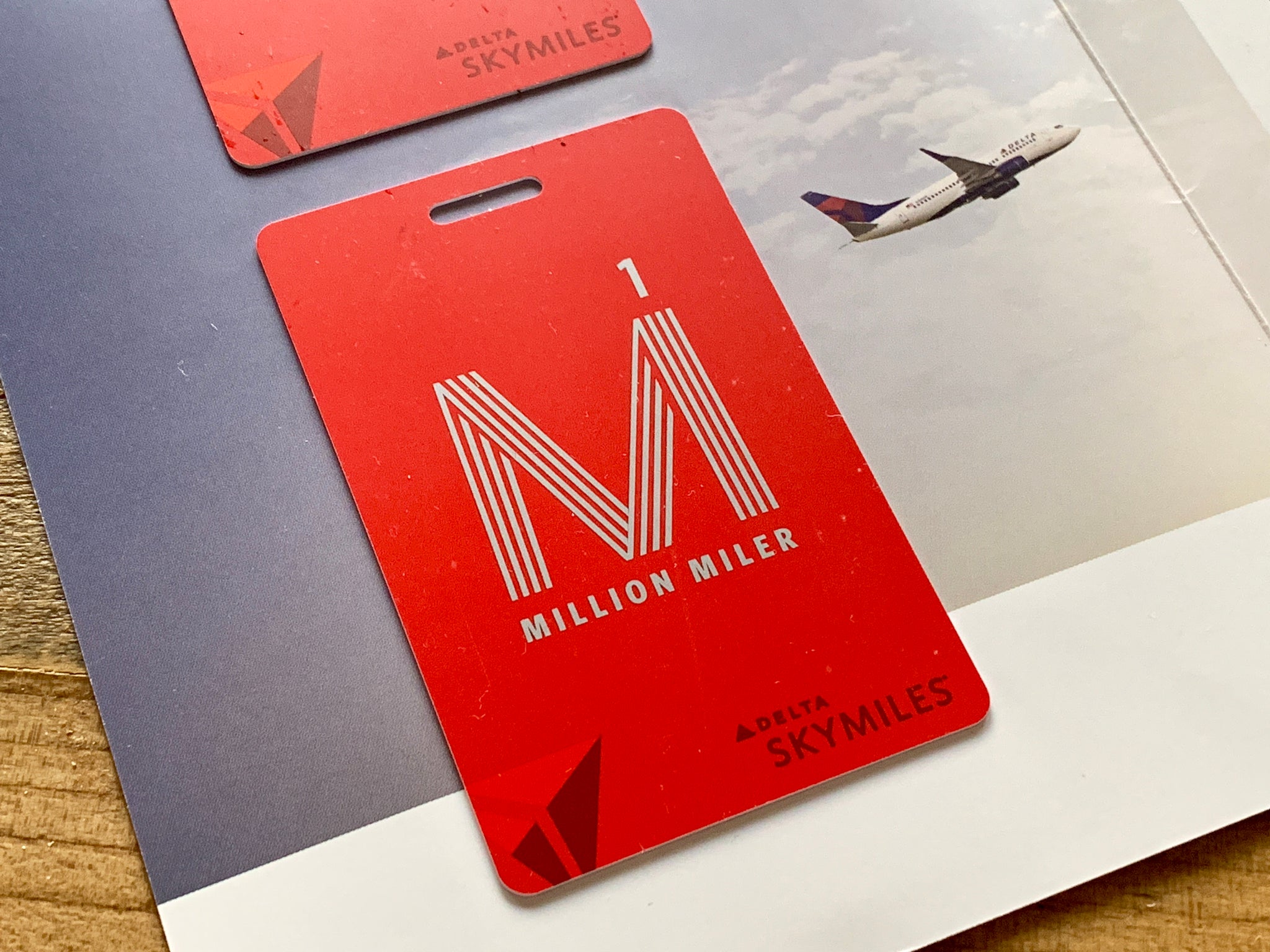 Delta Now Sending Brag Tags to Million Milers — Here's What They Look