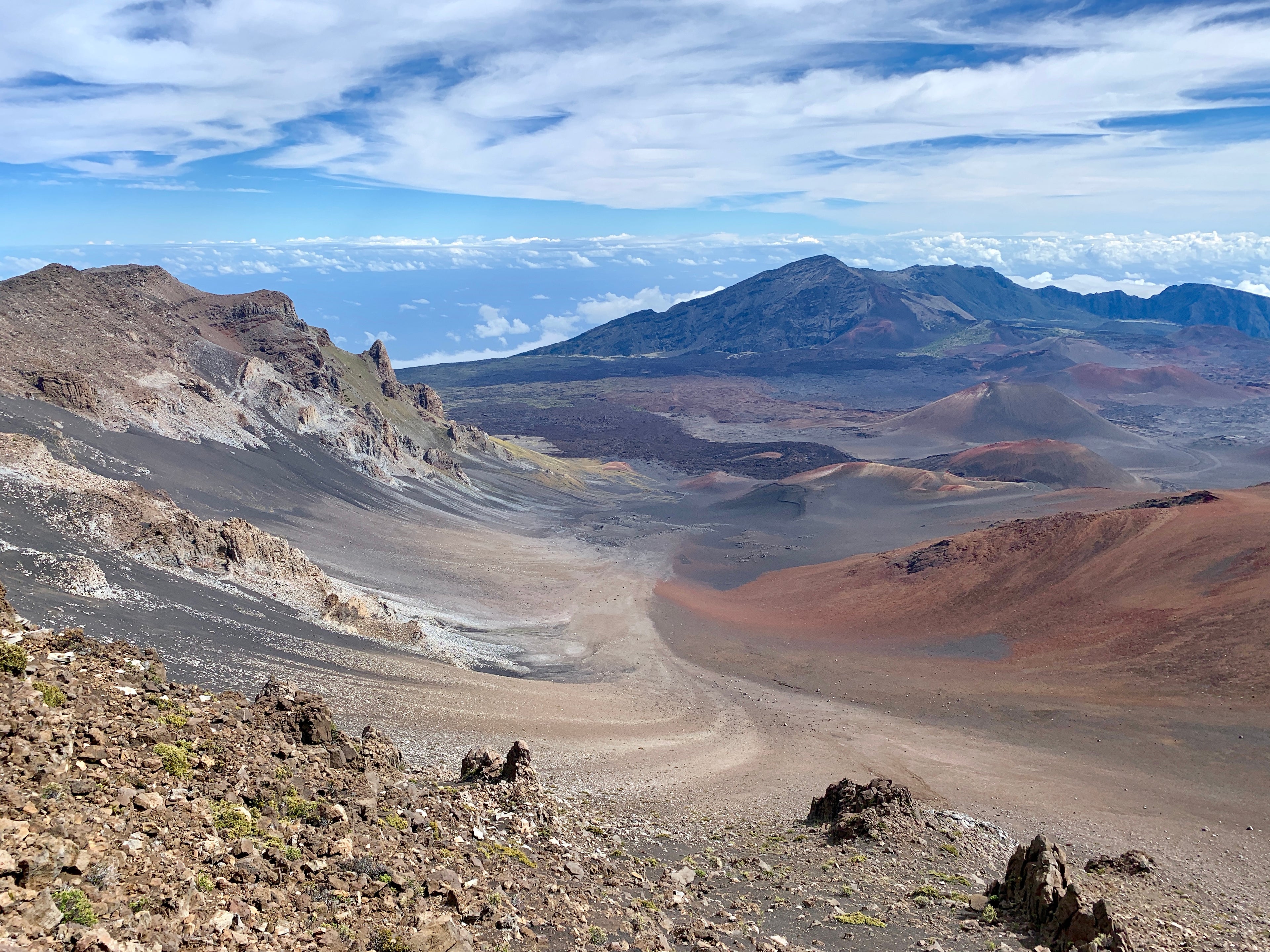 Haleakala National Park Maui - crater hawaii view