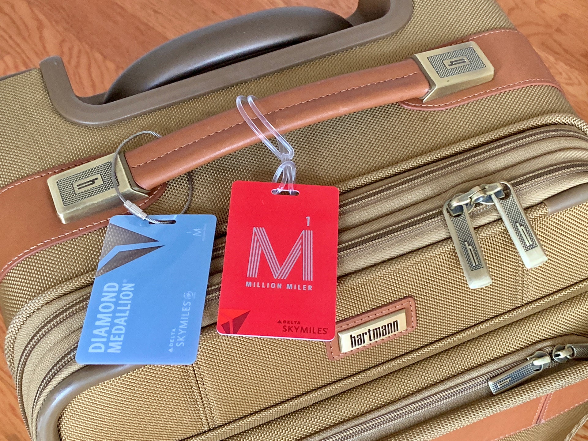 Delta Now Sending Brag Tags to Million Milers — Here's What They Look