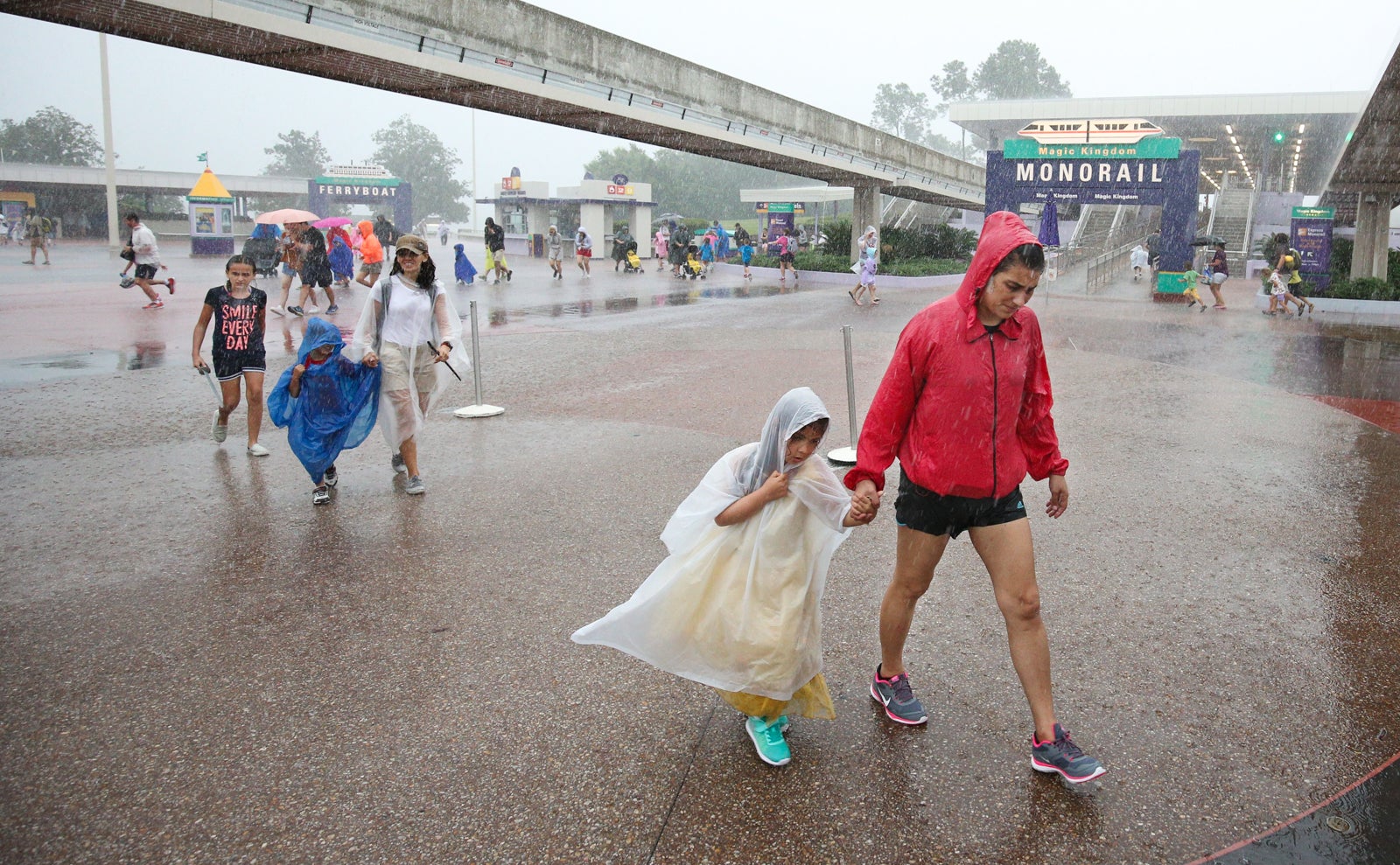 disney world during hurricane helene