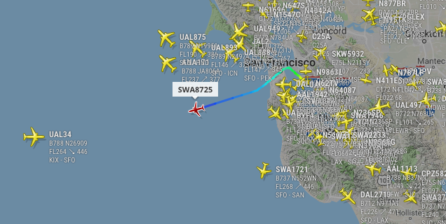 southwest-s-first-test-flight-to-hawaii-is-en-route