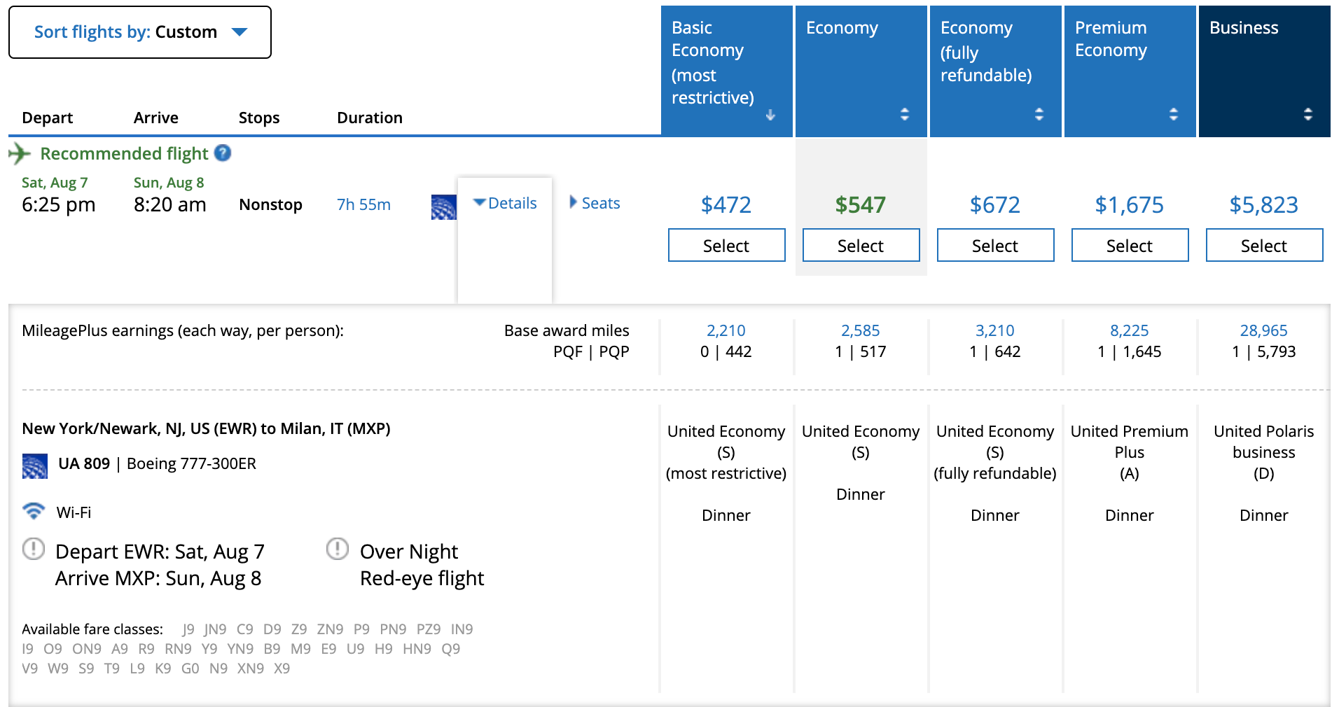 Decoding United's revenue, award and upgrade fare classes The Points Guy