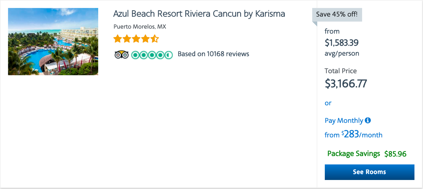 Deal Alert 175 Off American Airlines Vacation Packages