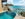 Plunge pool at the spa on Scrub Island