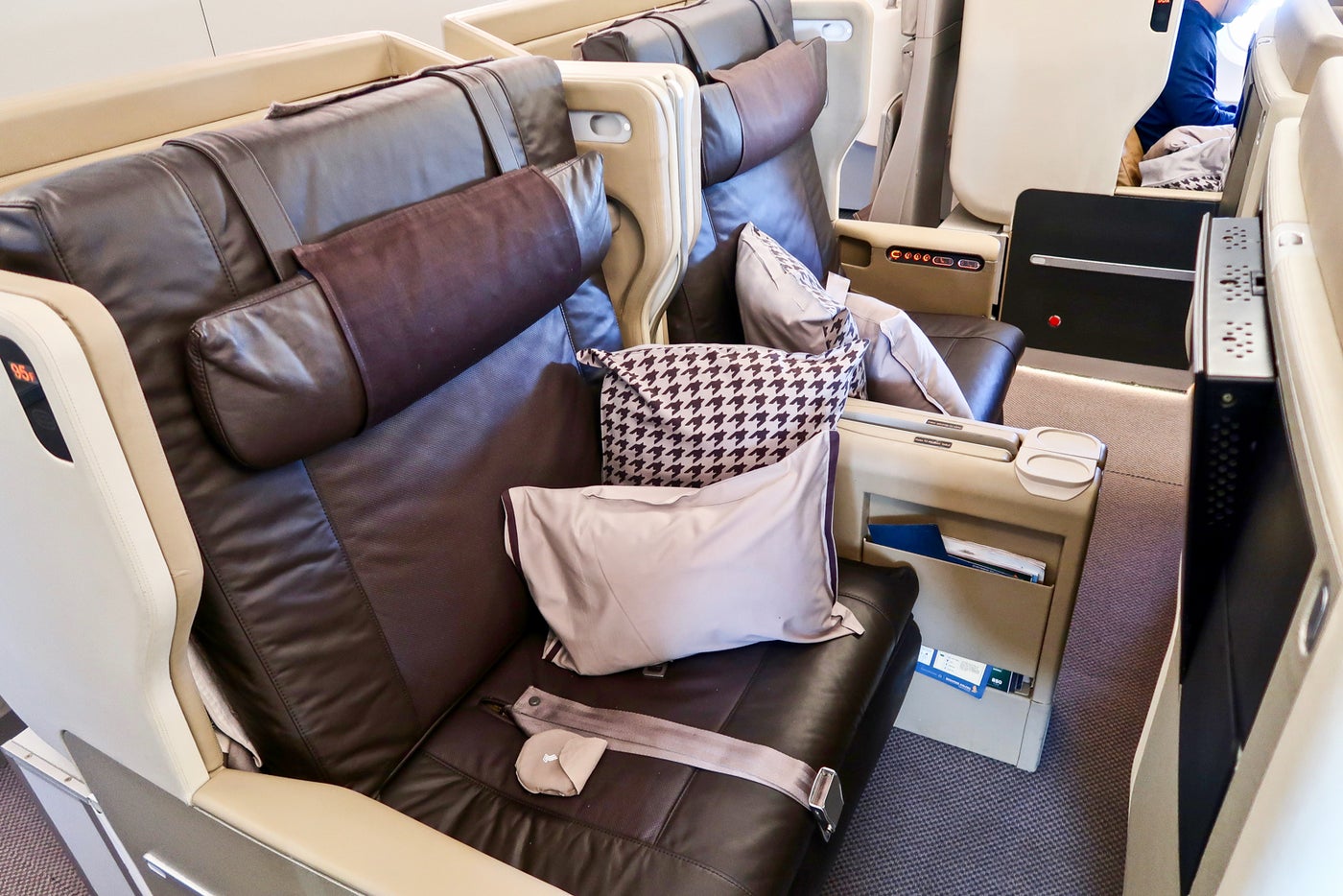 Review Singapore Airlines A380 in Biz From JFK to Frankfurt