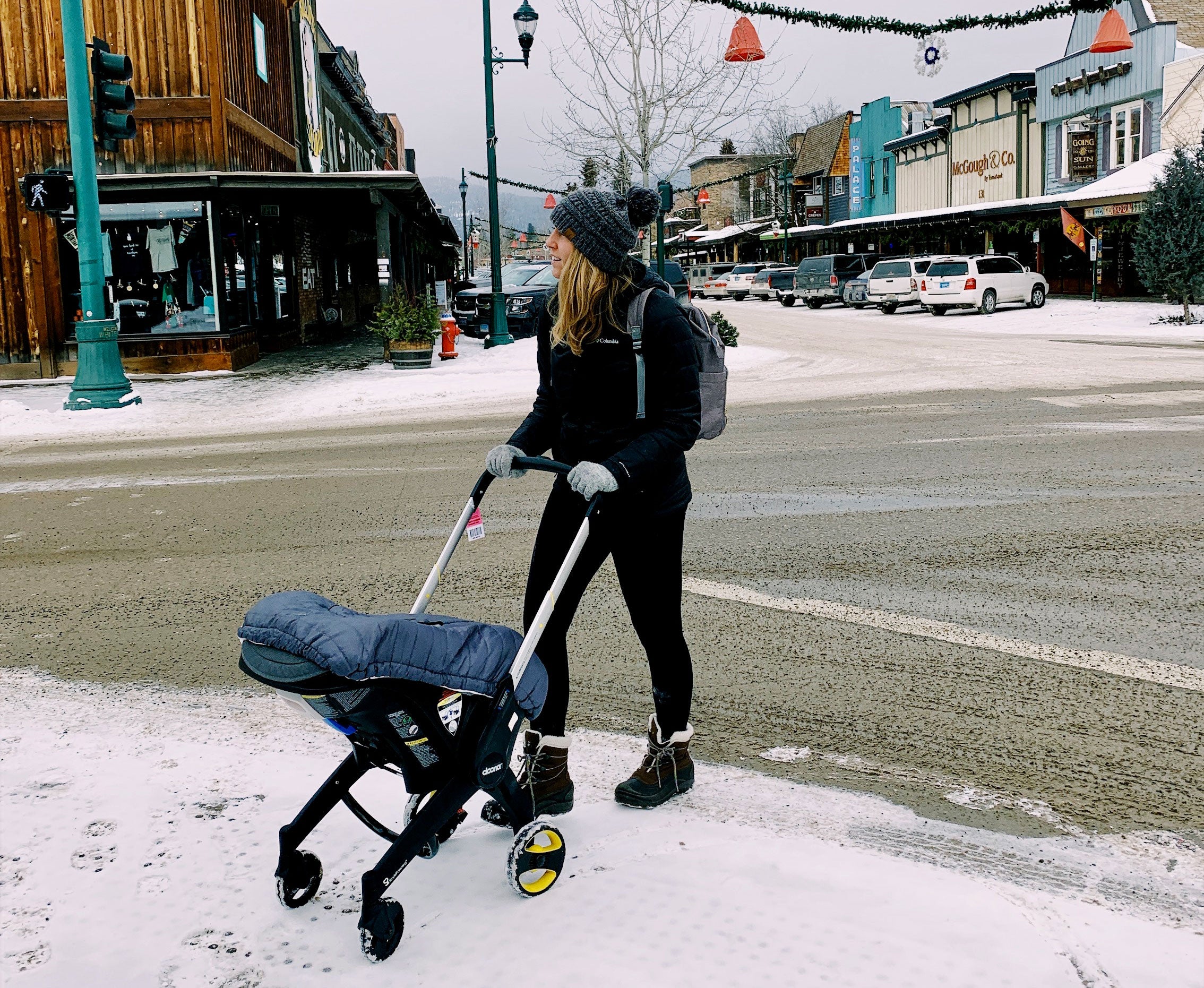 flying with car seats and strollers