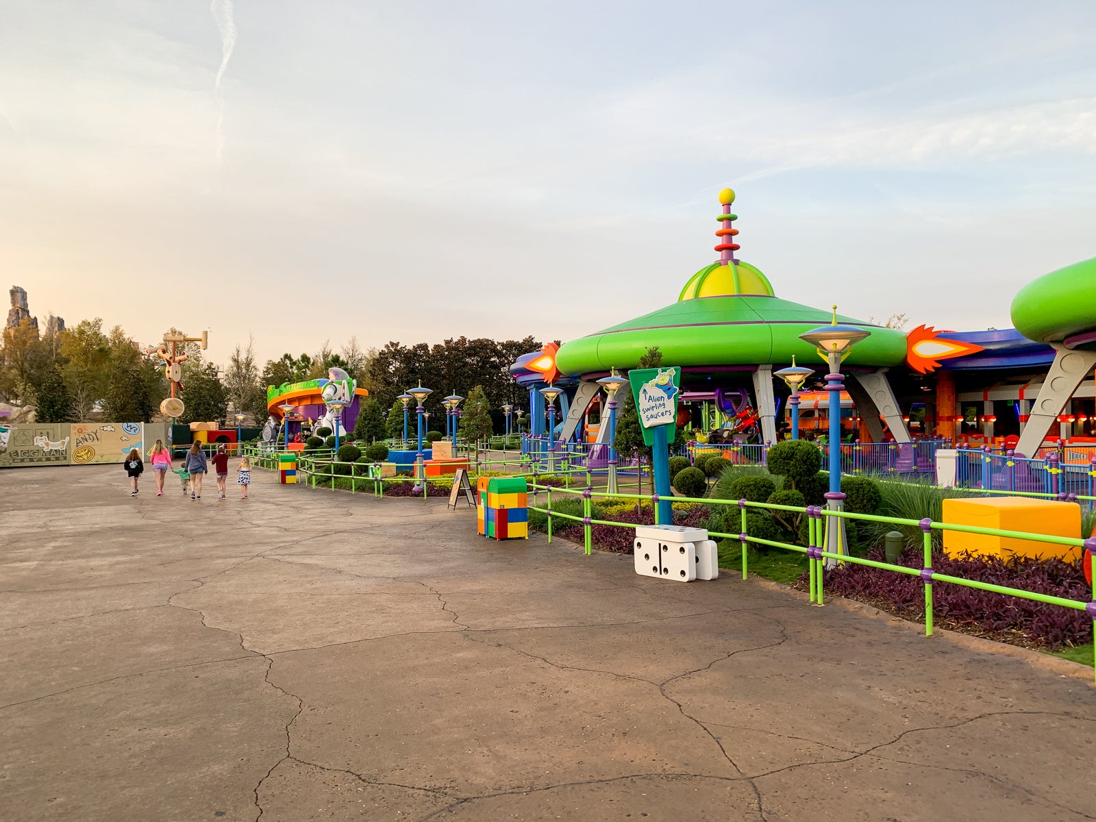 toy story land in disney