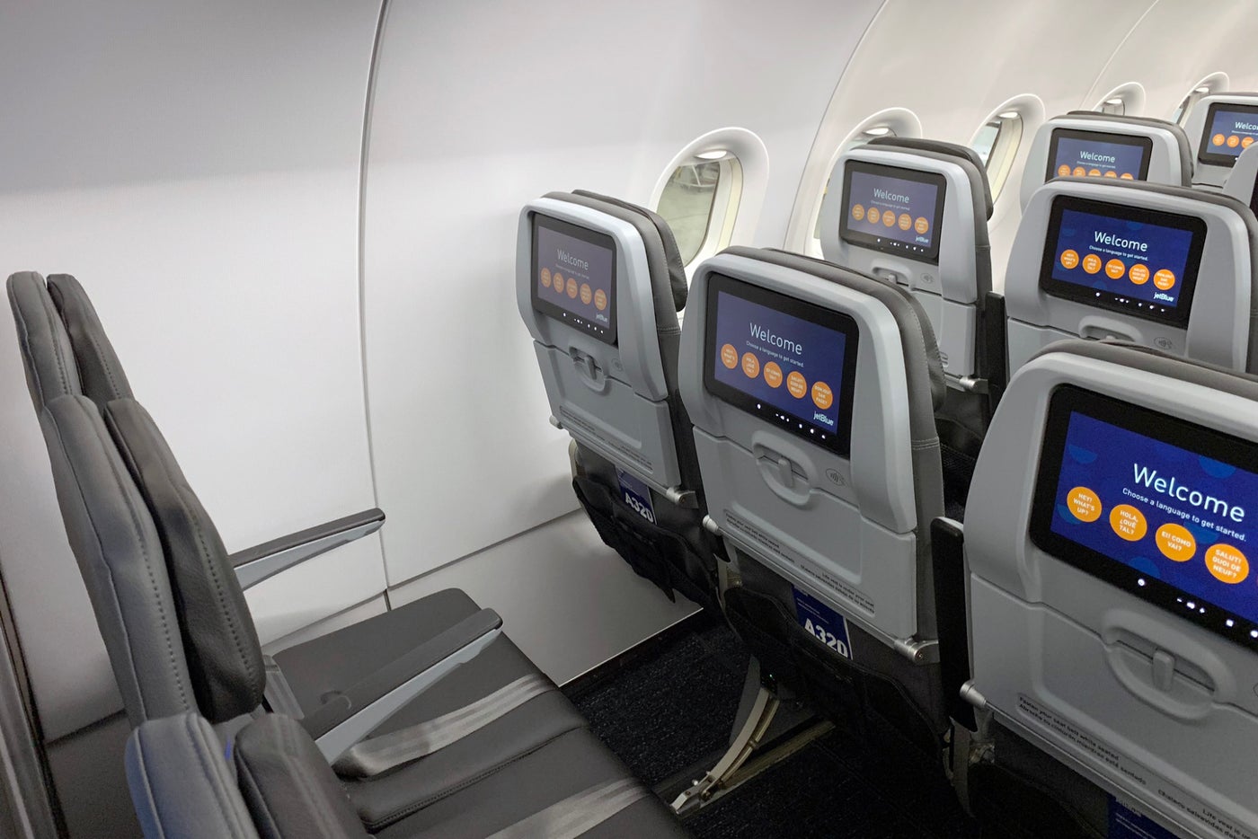 Inside JetBlue's First 'Phase 2' Retrofitted Airbus A320