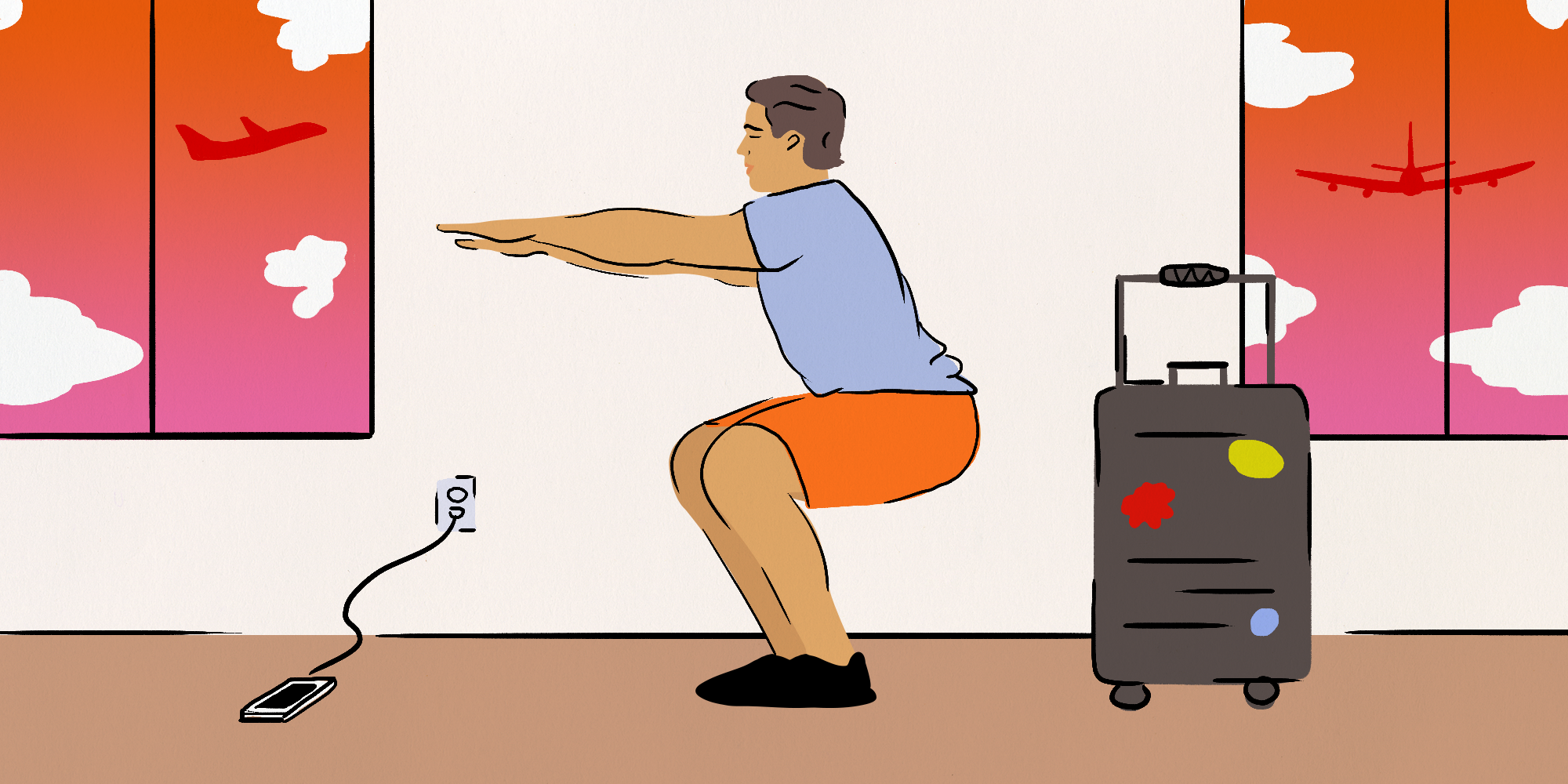 6 universal etiquette tips for anyone who exercises while traveling