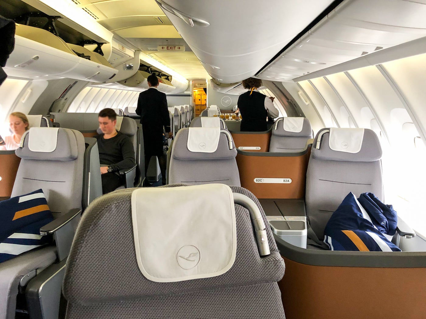 Lufthansa Business Class 7478 Review, JFK to Frankfurt