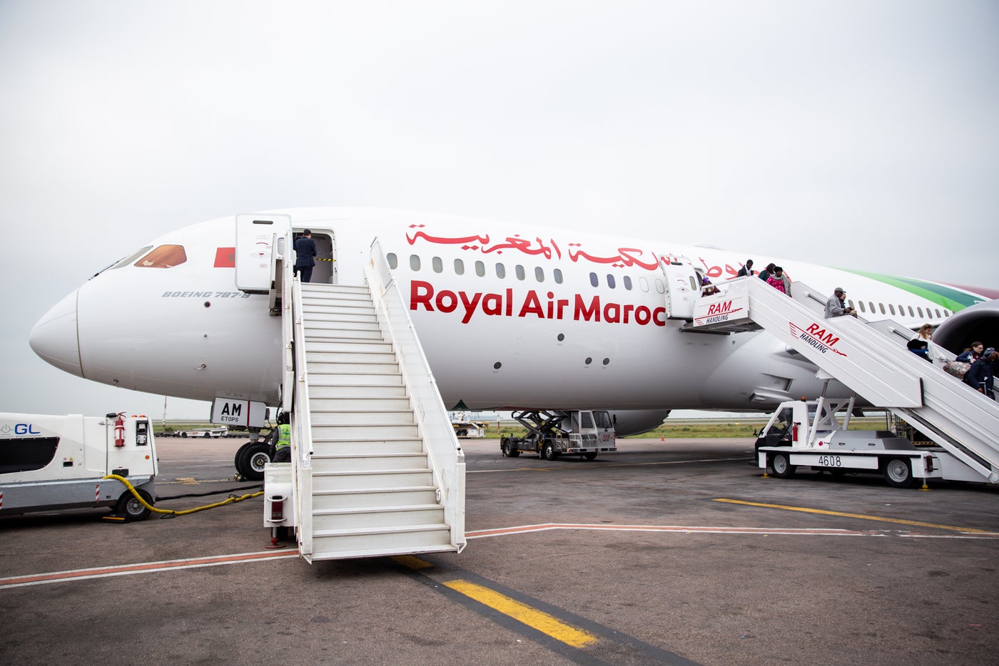 Review Royal Air Maroc's 7879 in Biz, NYC to Casablanca