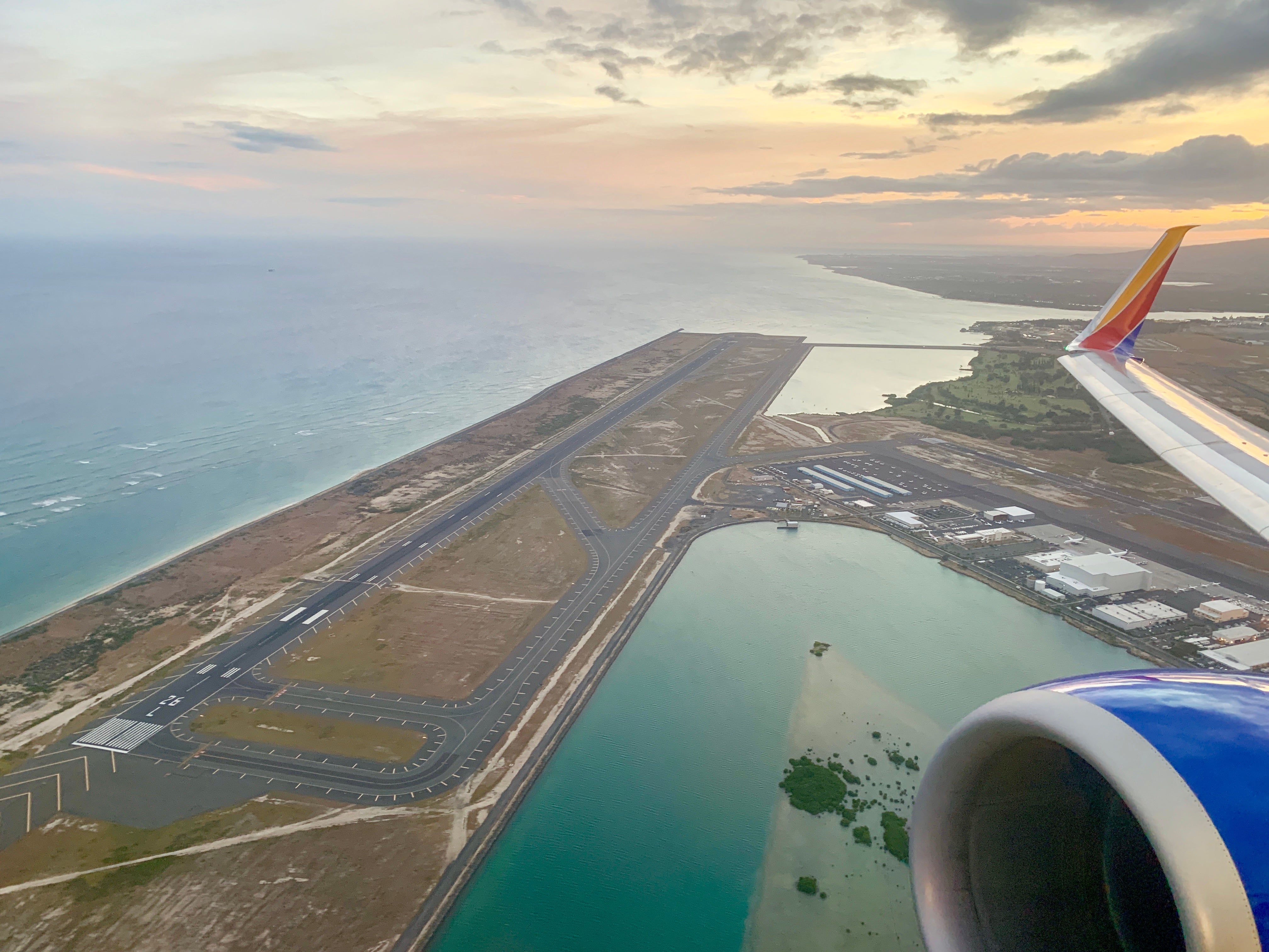 Southwest survolant Honolulu