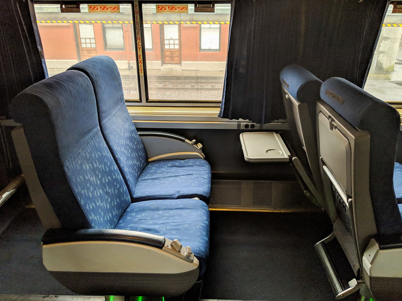 Train Review: Amtrak's Sleeper Car Roomette — Empire Builder