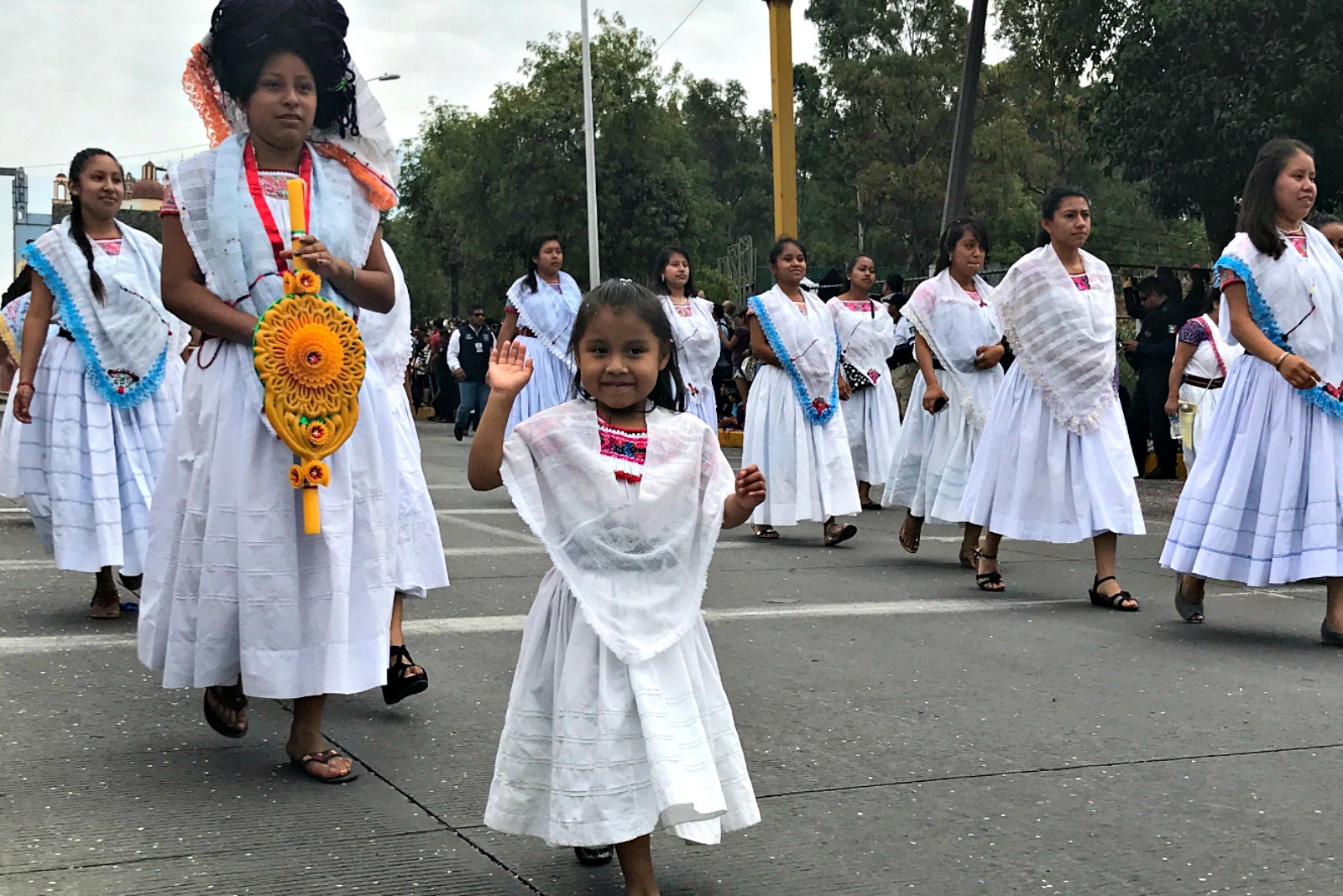 Cinco de Mayo parade in Puebla, Mexico