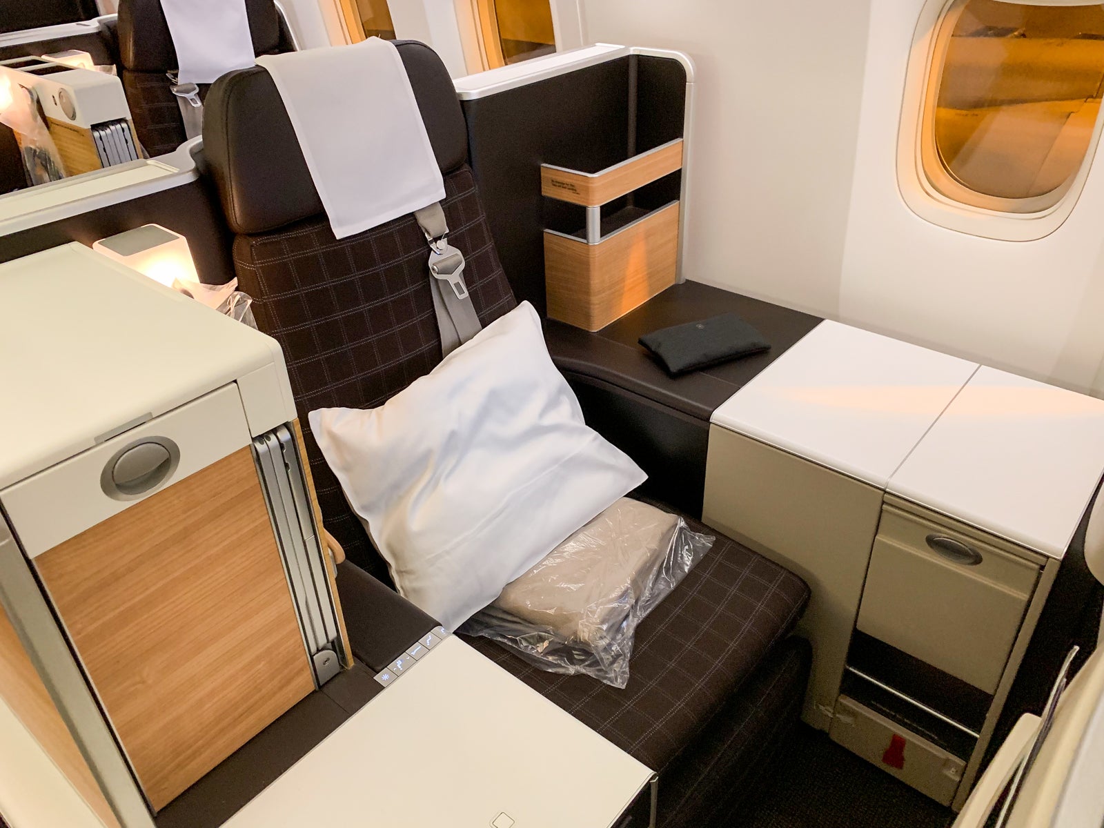 Swiss Air 777 Business Class