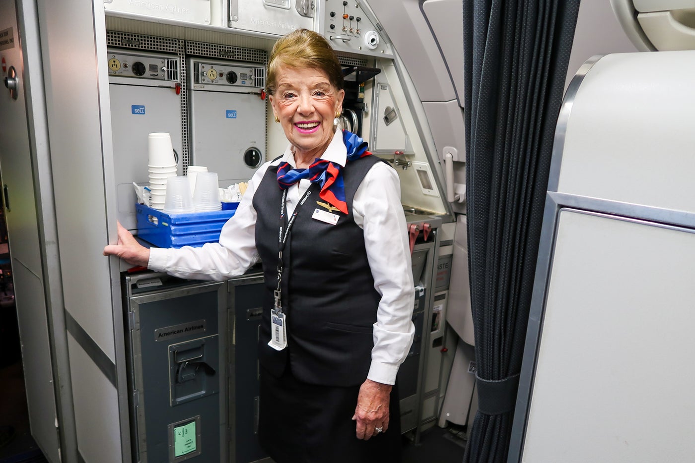 86-year-old Bette Nash becomes the world’s longest-serving flight attendant