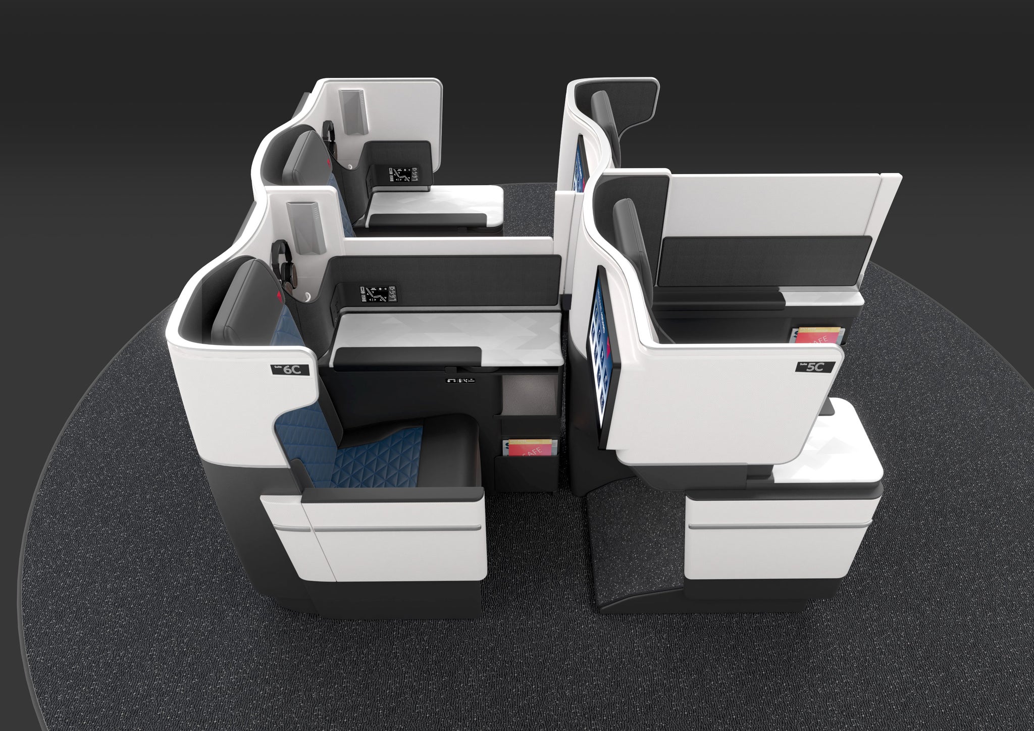 Delta Unveils All New Delta One Seats For Revamped 767 400 The Points Guy 9664