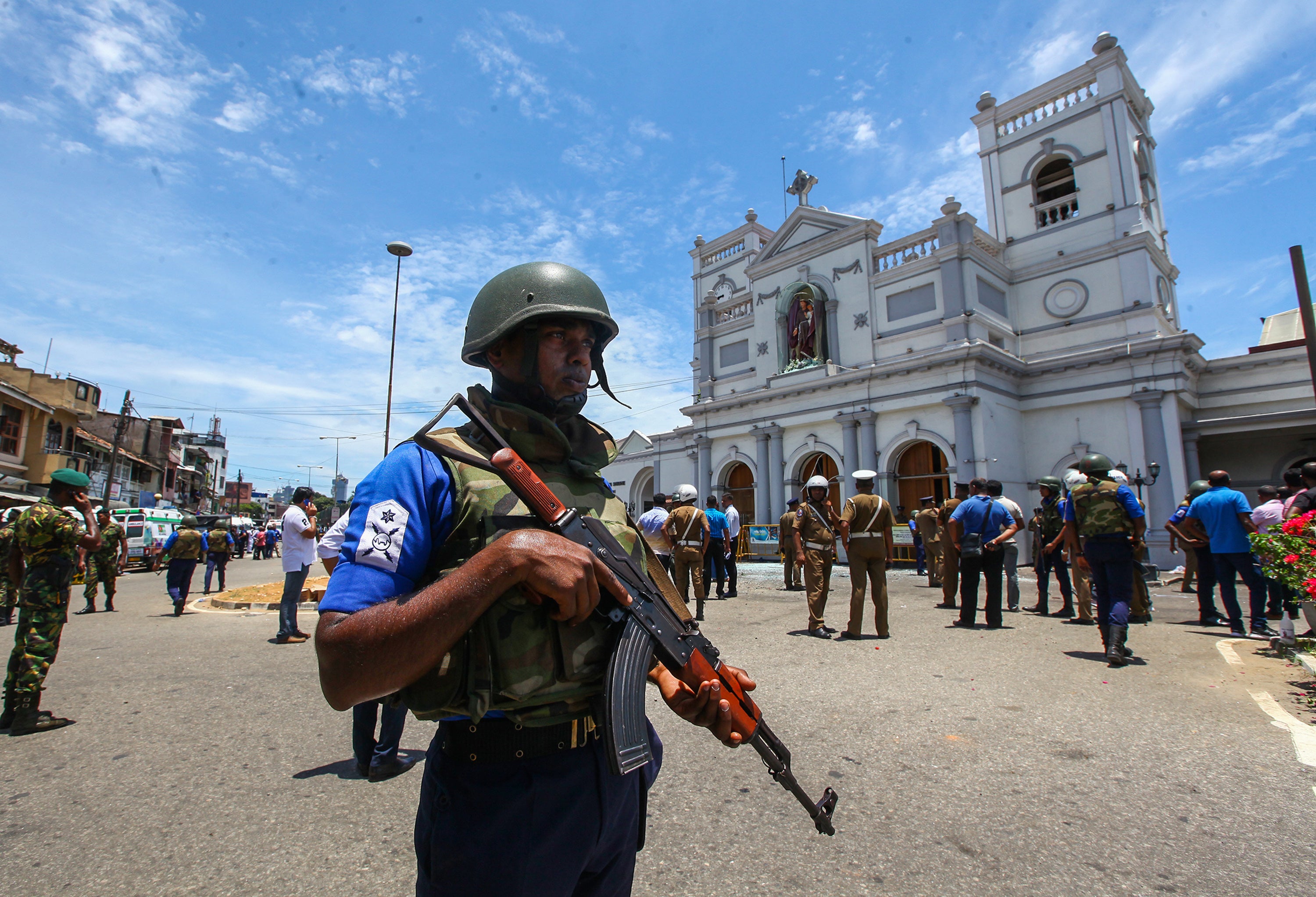 Multiple Explosions Hit Sri Lanka's Capital On Easter