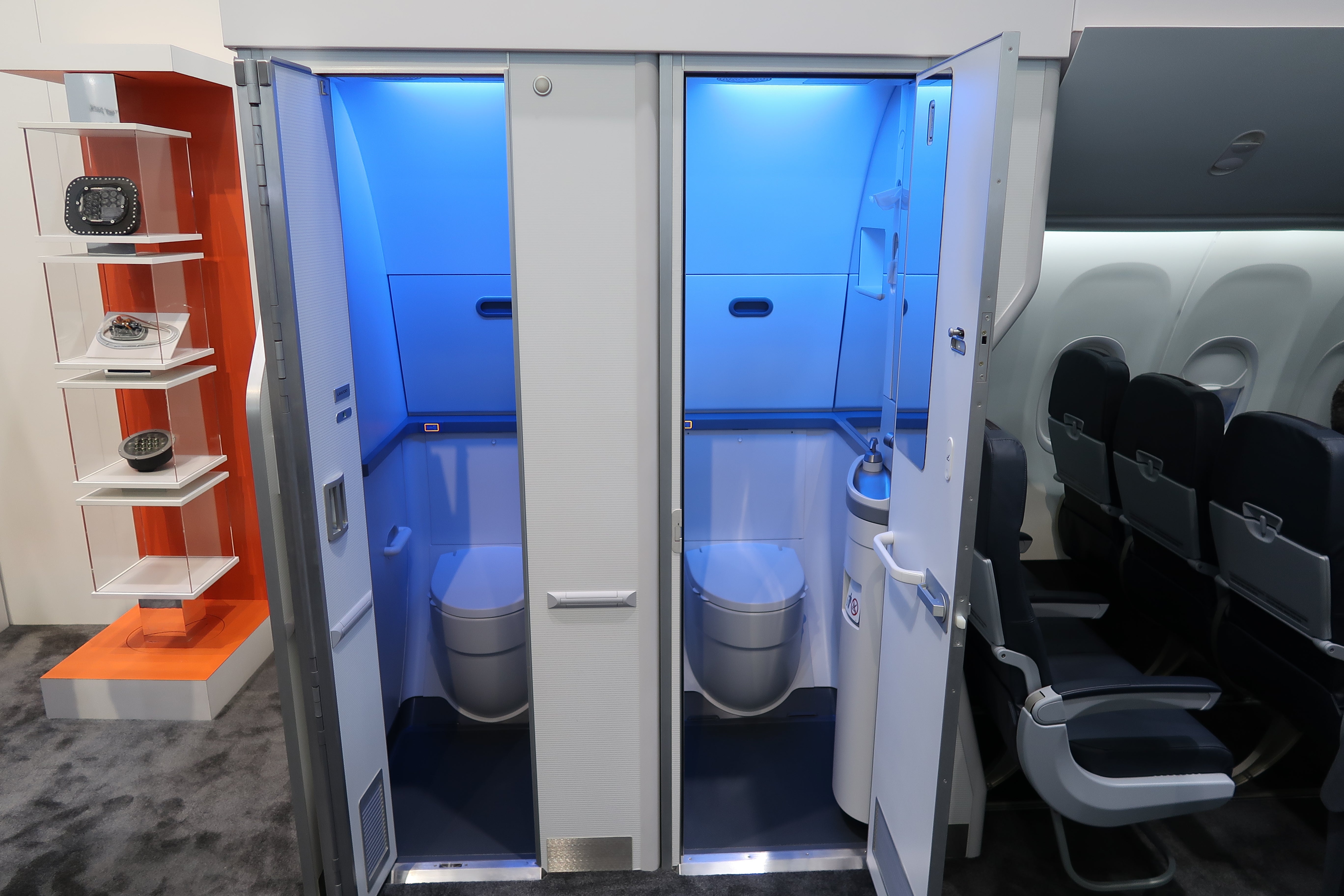 Plane Bathroom Makers Say We Won't Build Them Any Smaller