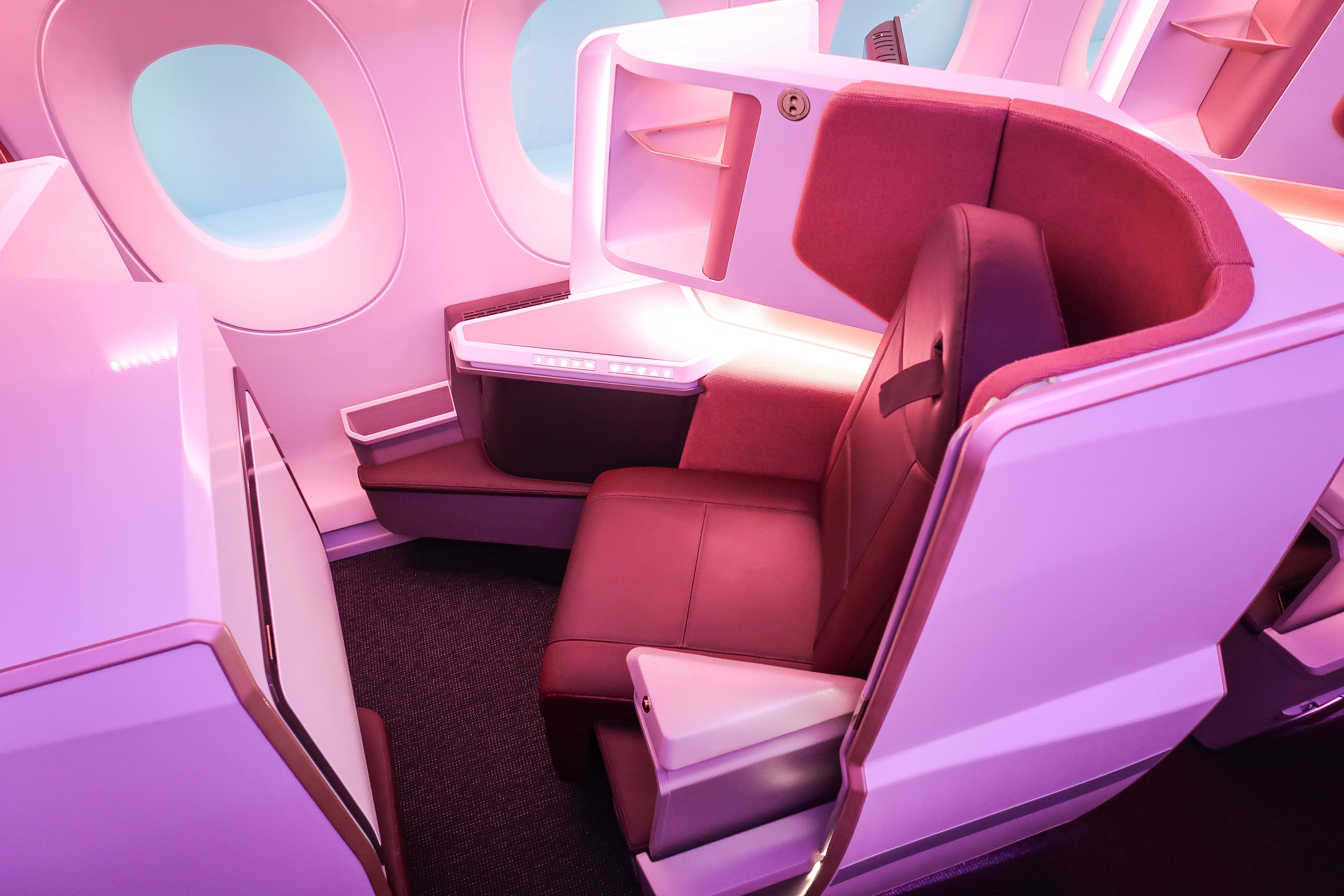 Virgin Airlines First Class Seats