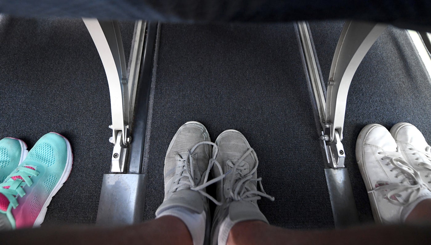 How to tell if you're getting a blood clot while flying