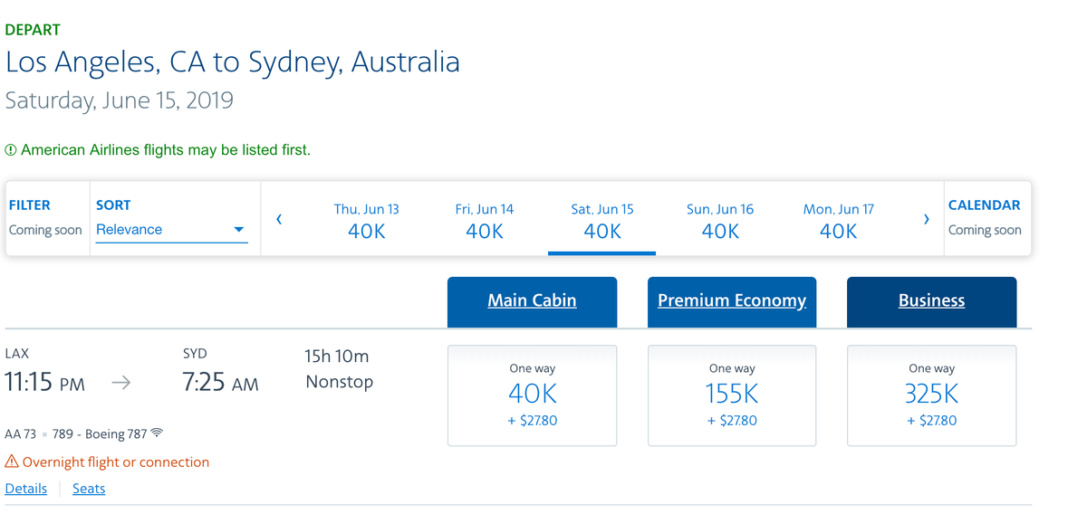 American Airlines Appears to Be Moving to Dynamic Award Pricing - The ...