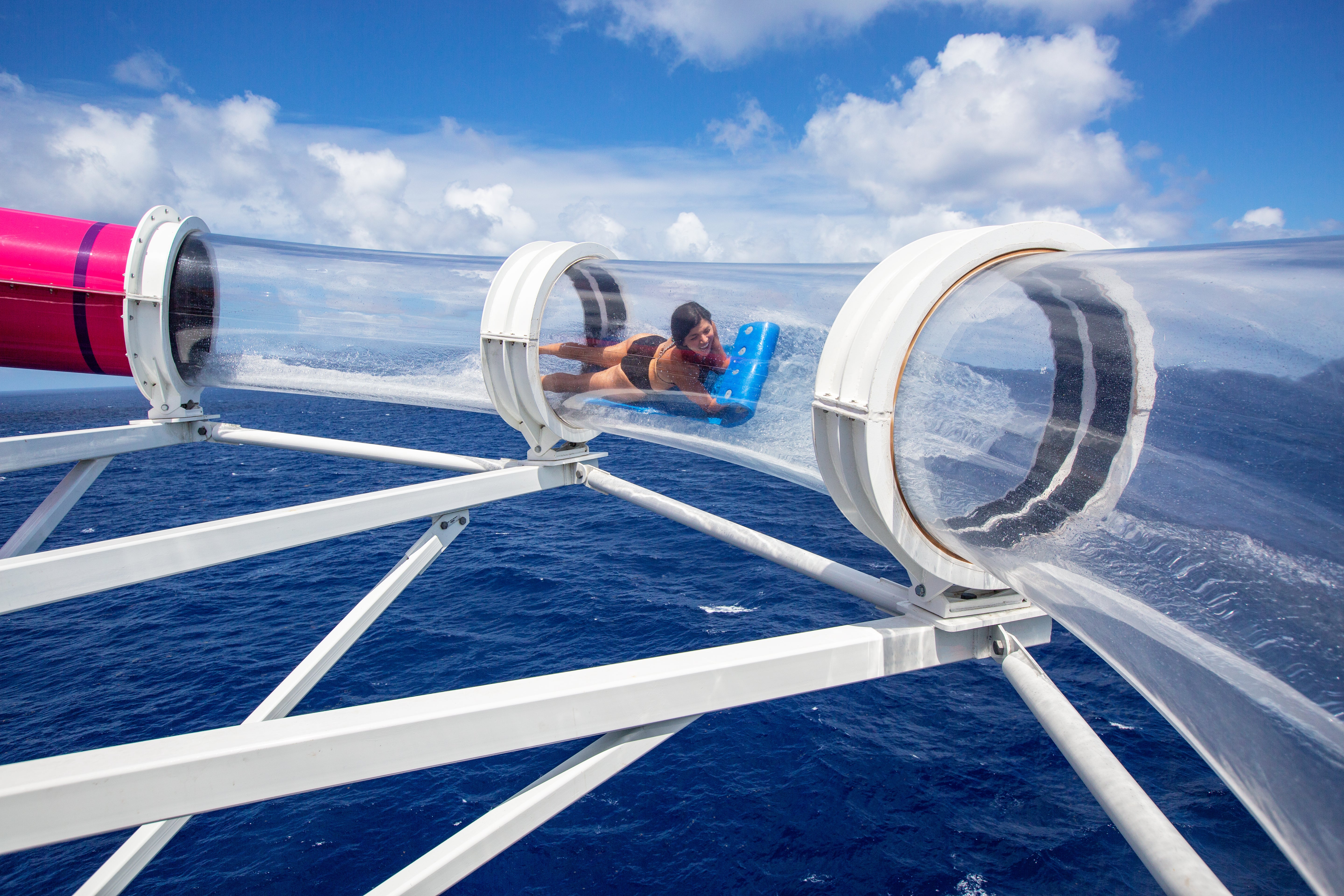 Longest Waterslide on a Cruise Ship Royal Caribbean Navigator of