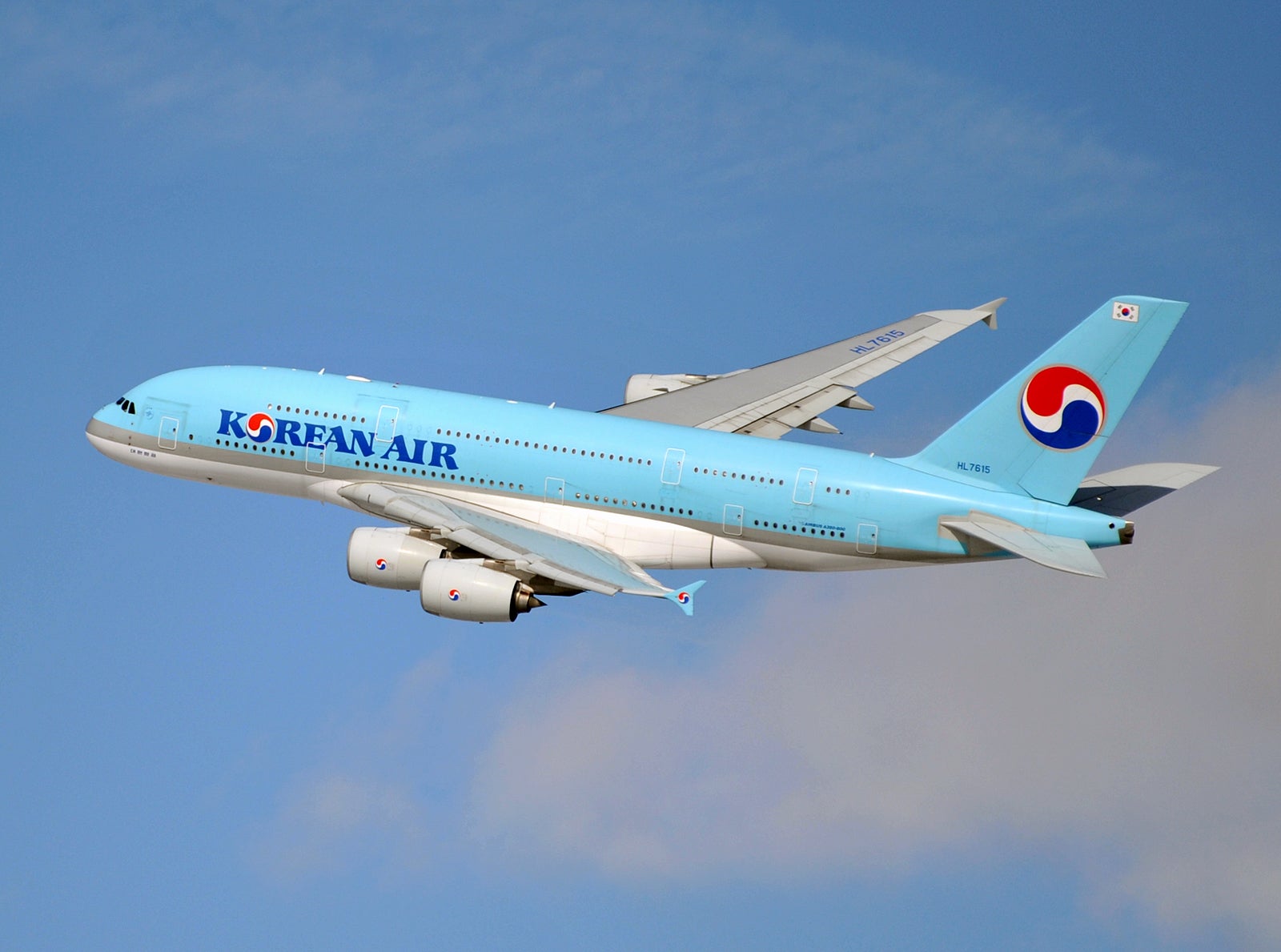 Korean Air Airbus A380 at JFK