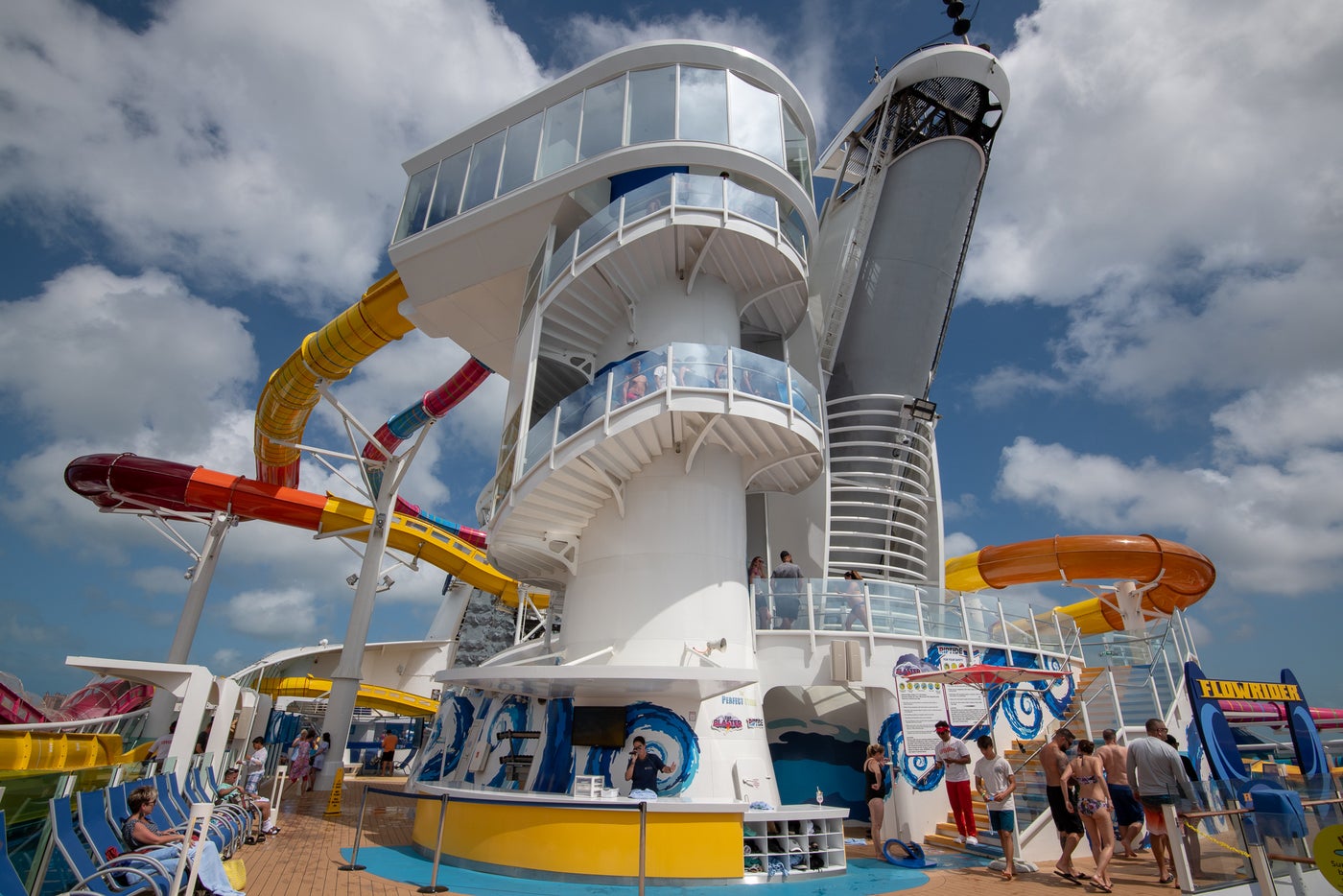 longest cruise ship water slide