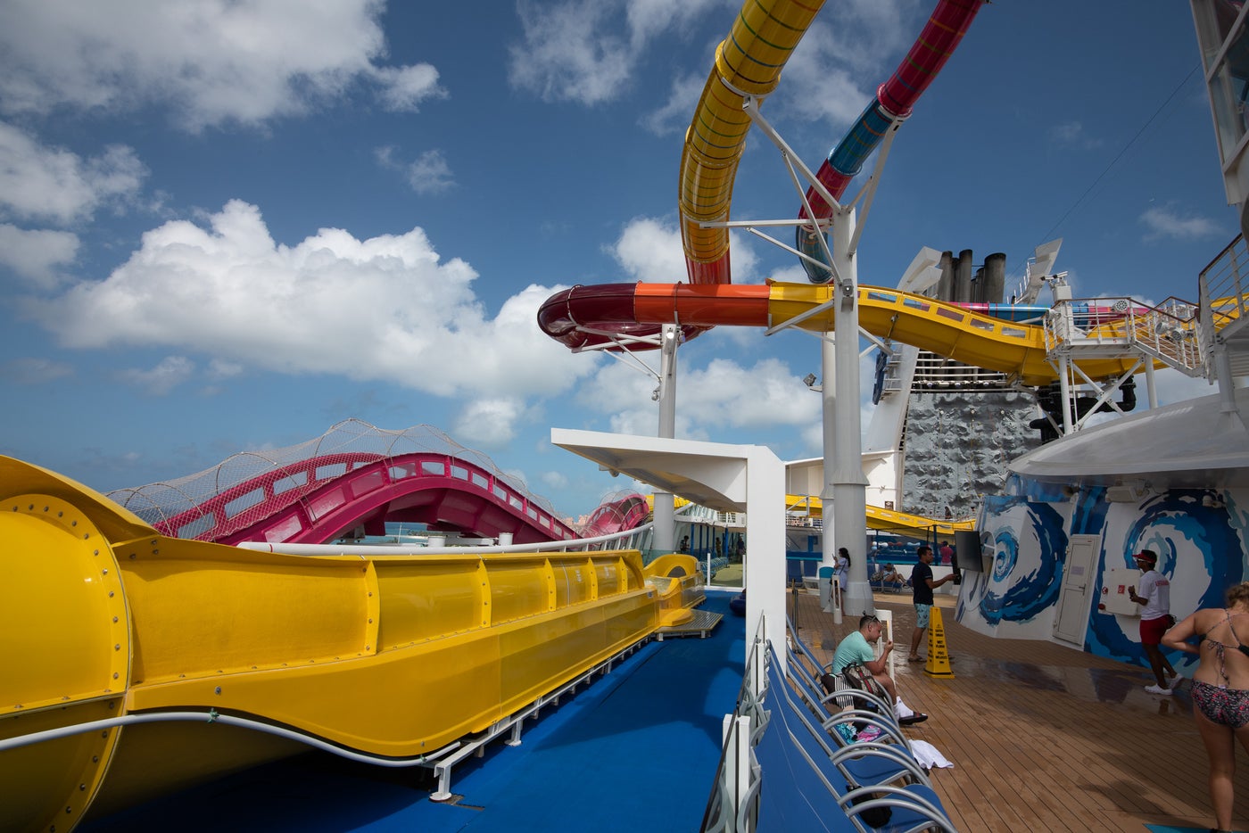 royal caribbean cruise ships with water slides