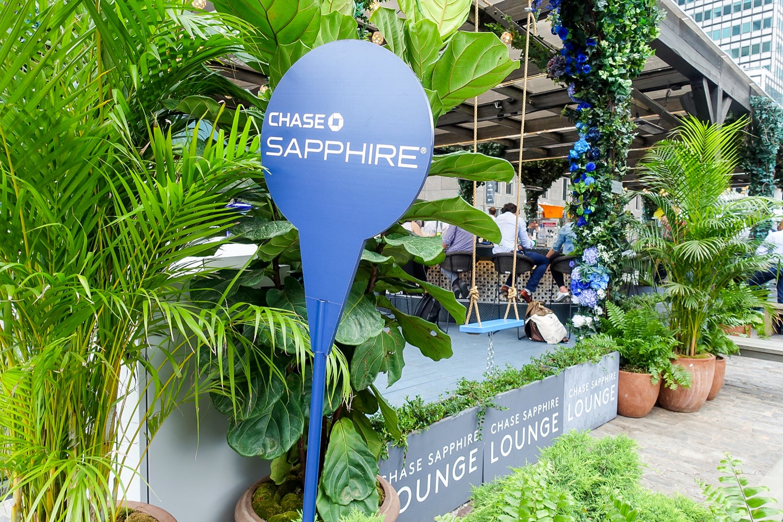 Chase Sapphire Lounge Popup NYC