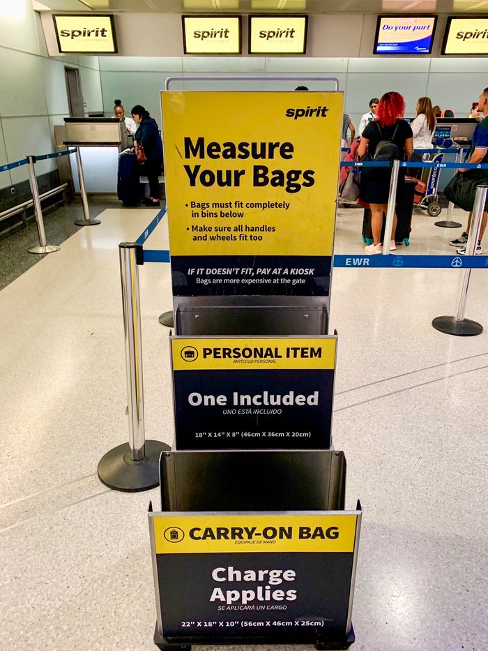 How to pack only in a Spirit Airlines free carryon bag
