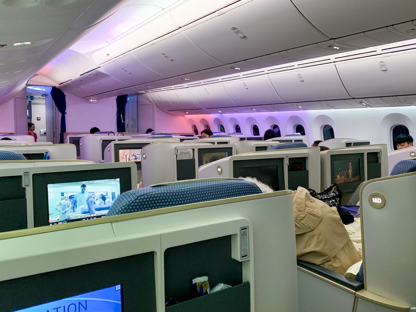 Review China Southern Business Class on the 789
