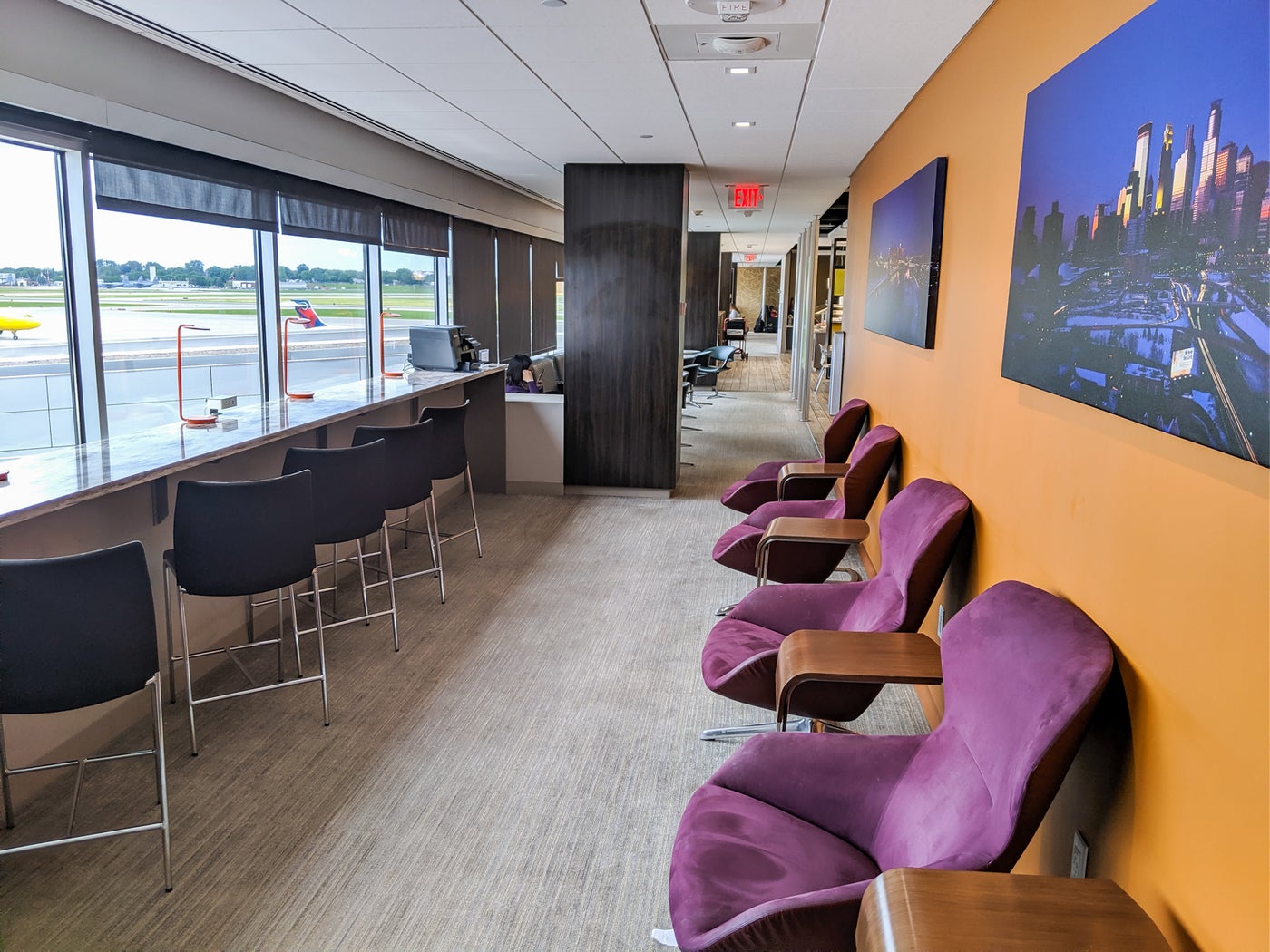 Lounge Review The Escape Lounge at MSP Terminal 1