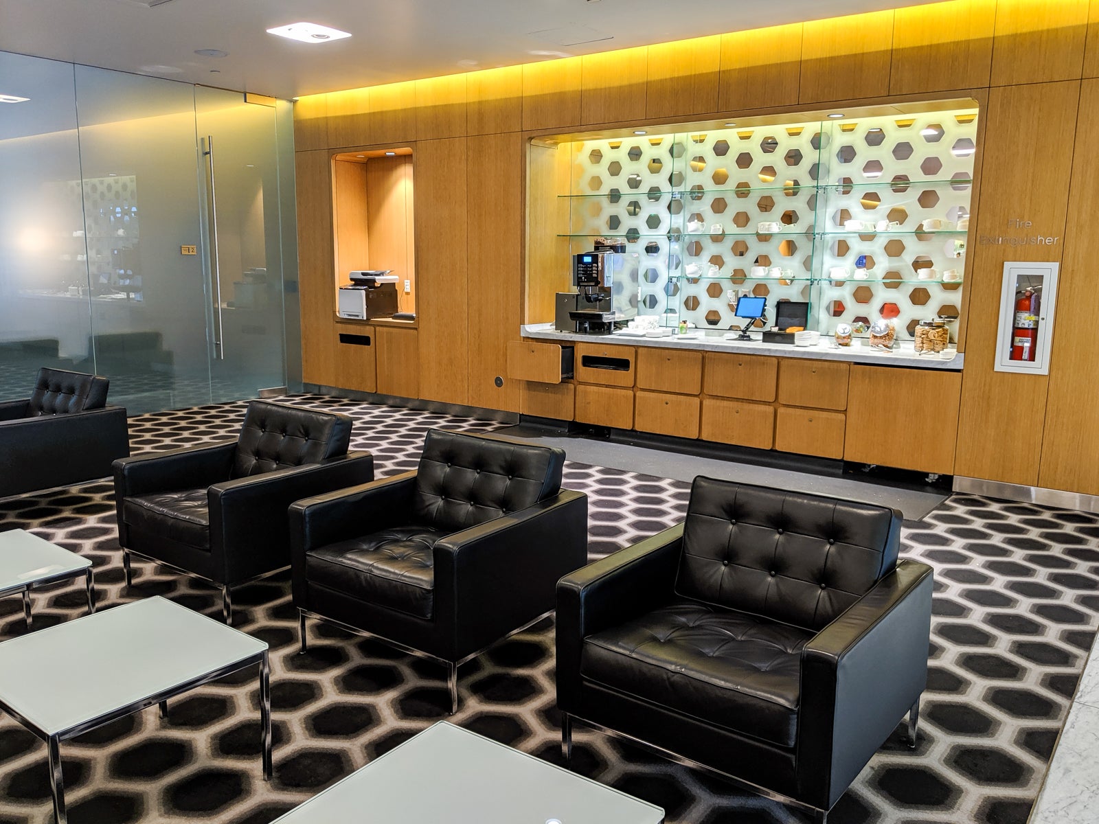 Review Qantas FirstClass Lounge at LAX The Points Guy