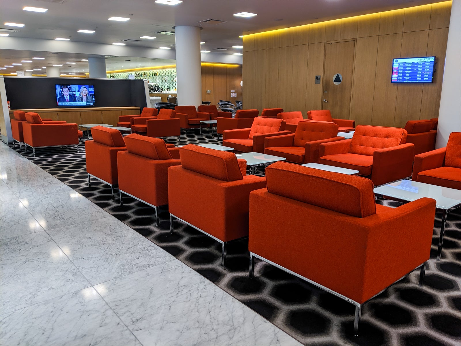 Review Qantas FirstClass Lounge at LAX The Points Guy