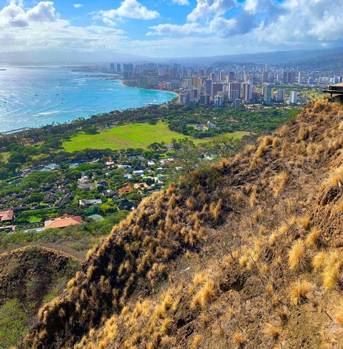 Hiking Oahu's Diamond Head